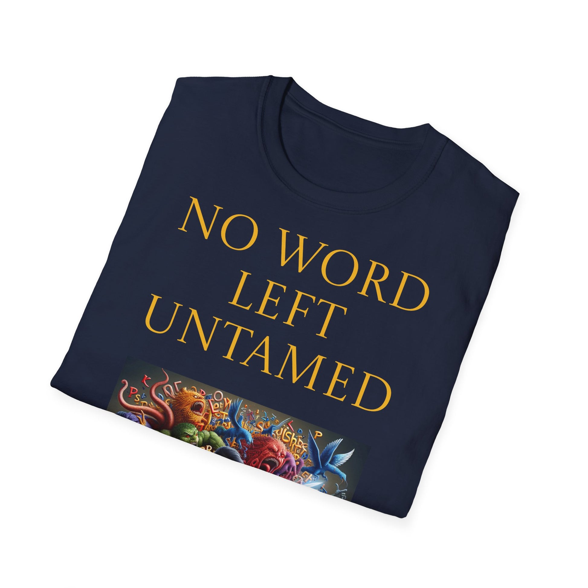 Unisex -Inspired T-Shirt - "No Word" - Perfect for Book Lovers - The Dreamer's Bookshop.