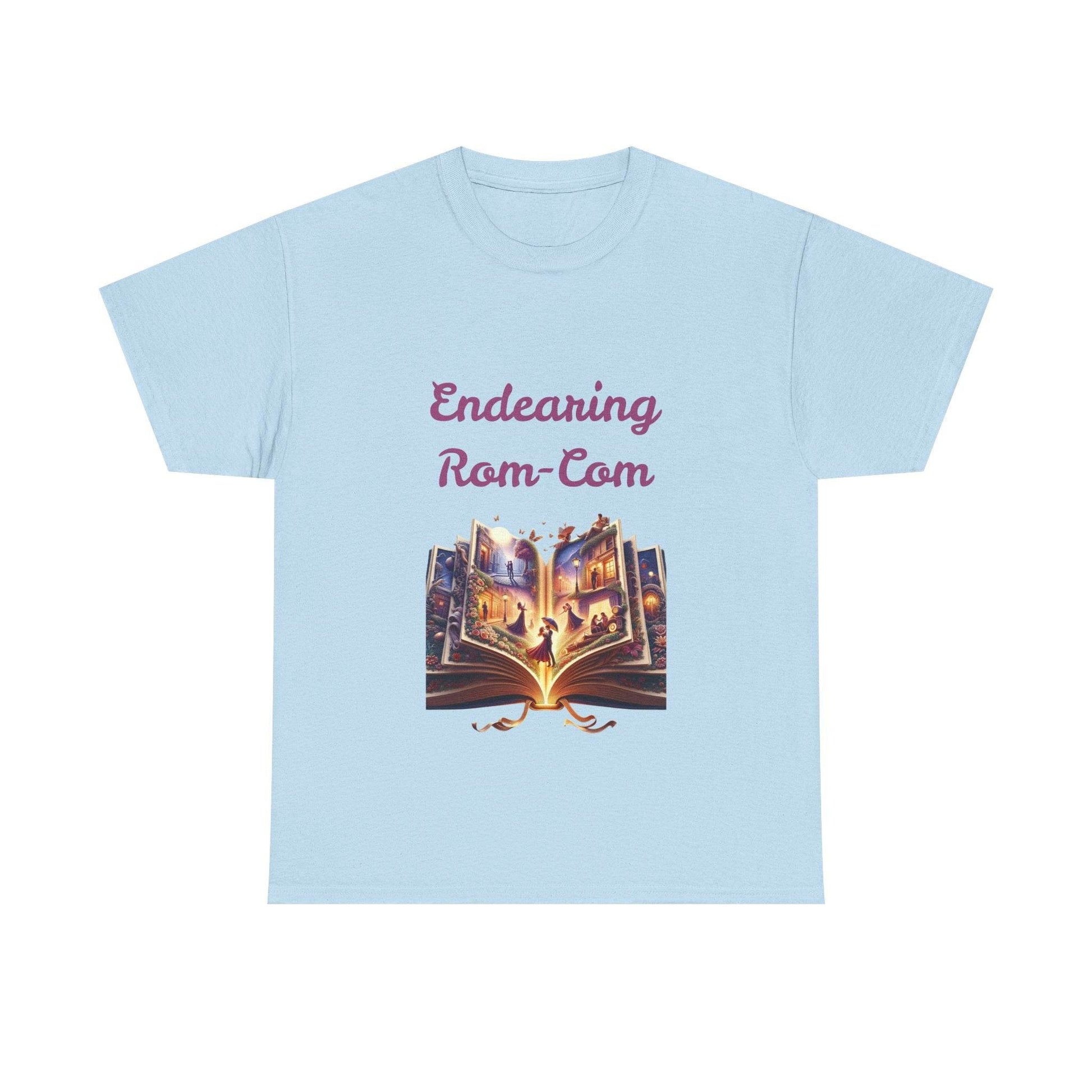 Endearing - Unisex Heavy Cotton Tee - Rom-Com Books - The Dreamer's Bookshop.