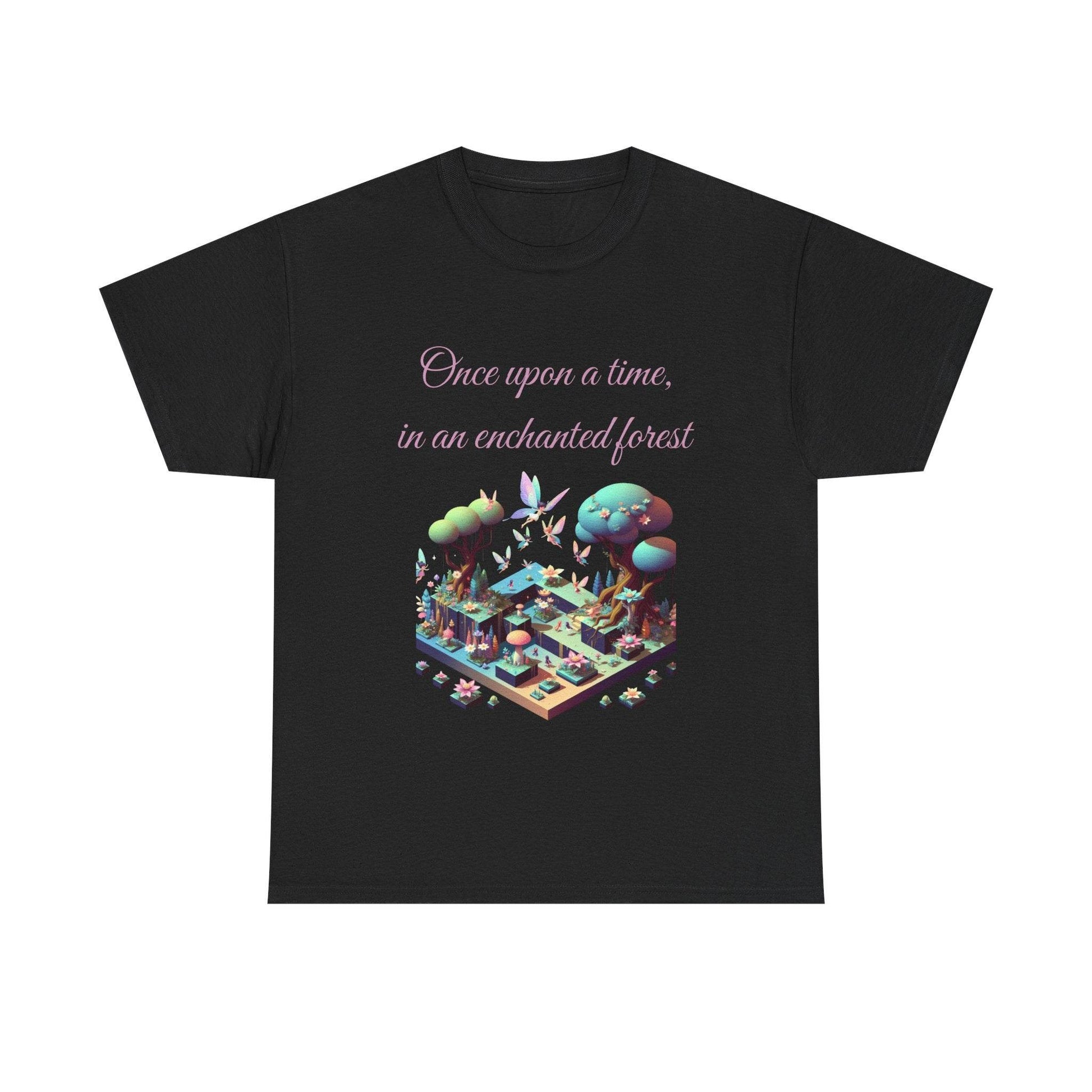 Enchanted Forest - Unisex Heavy Cotton Tee for Book Lovers - The Dreamer's Bookshop.