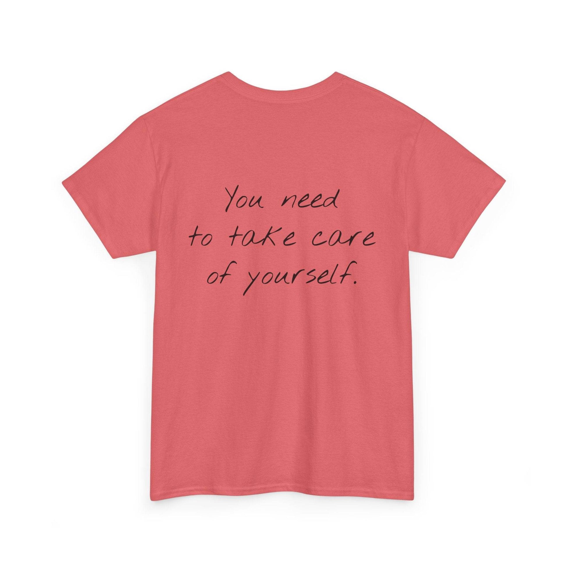 Take Care - Unisex Heavy Cotton Tee - Creative Apparel - The Dreamer's Bookshop.