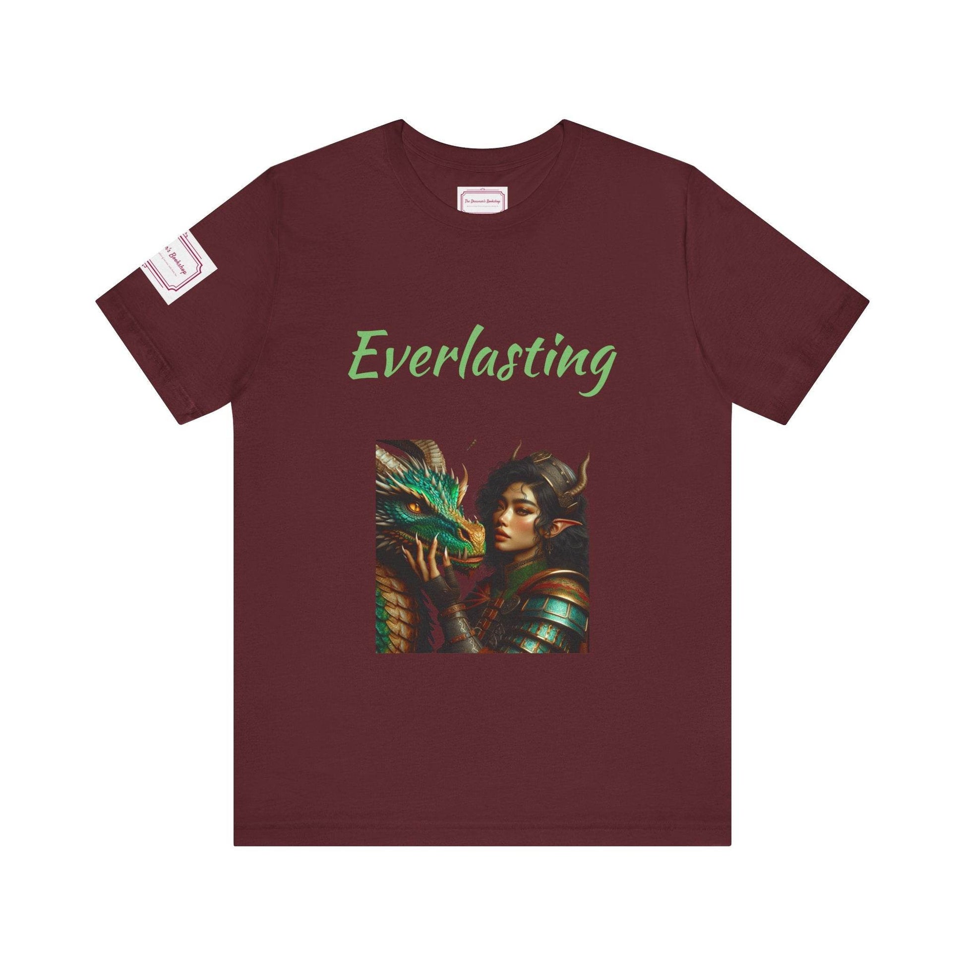 Everlasting Tee - Fun Short Sleeve Shirt for Writers & Book Lovers - The Dreamer's Bookshop.