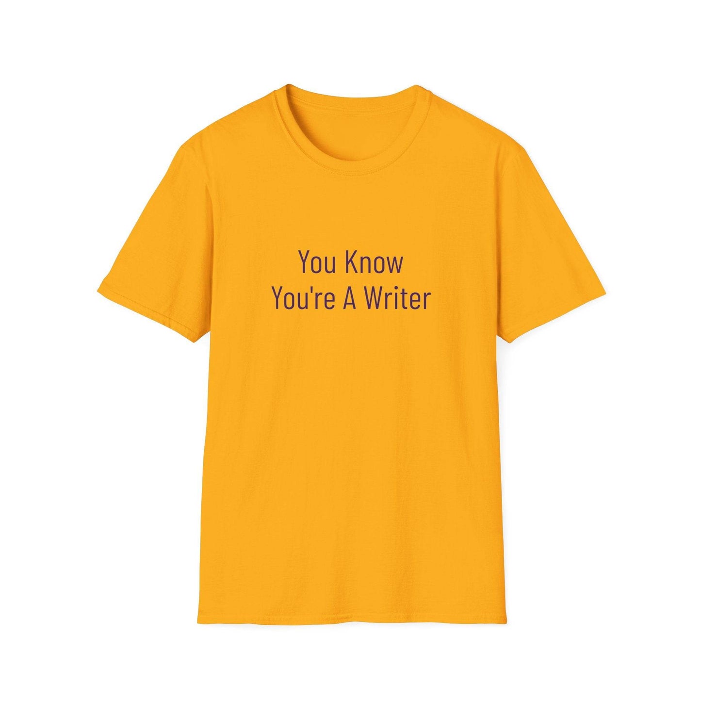 Unisex Softstyle T-Shirt - 'You Know' Philosophical - The Dreamer's Bookshop.