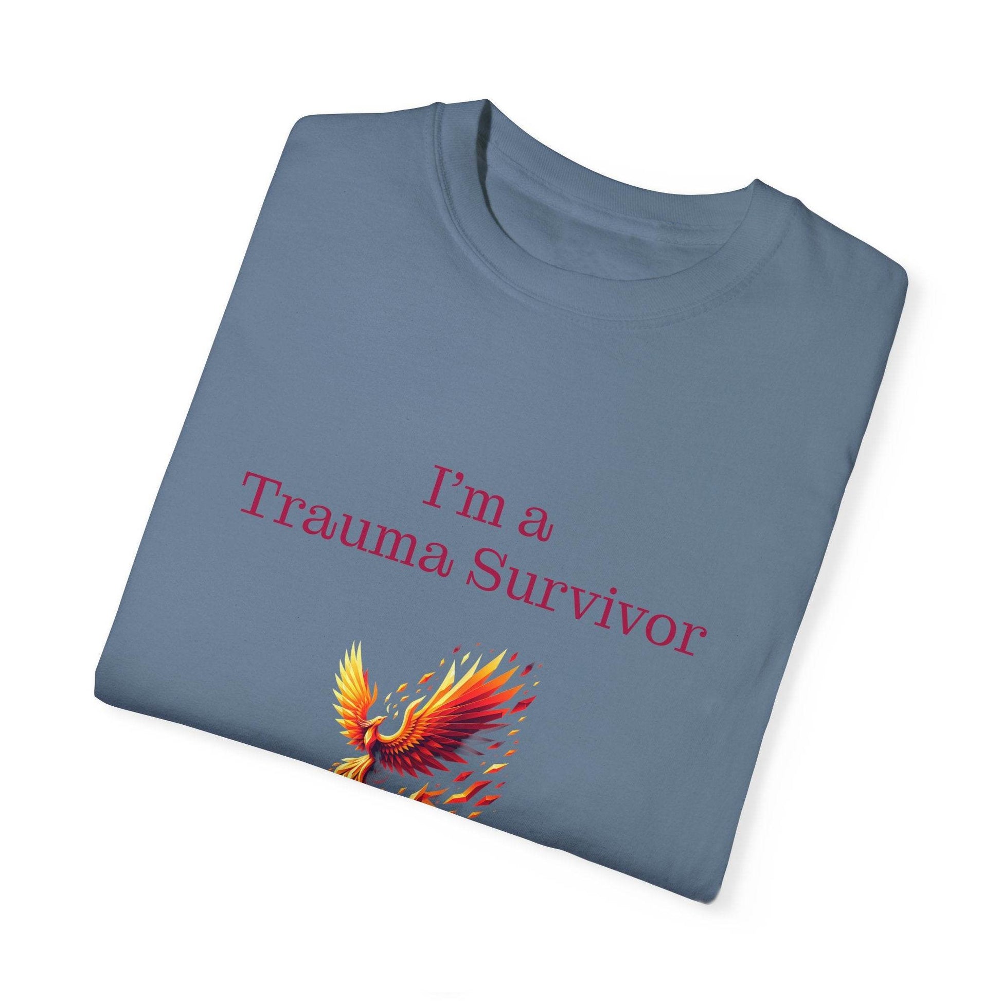 Trauma Survivor Unisex T-Shirt - Empowering Tee for Healthcare Awareness - The Dreamer's Bookshop.