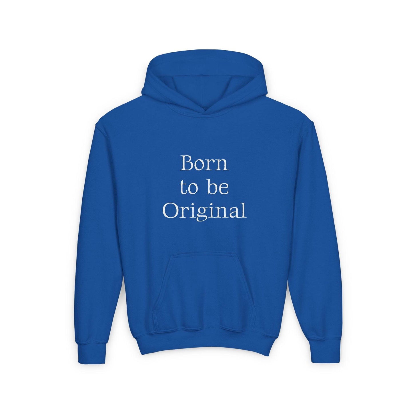 EU - Youth Heavy Blend Hoodie - 'Born to be Original' - Indie Author Inspired Sweatshirt - The Dreamer's Bookshop.