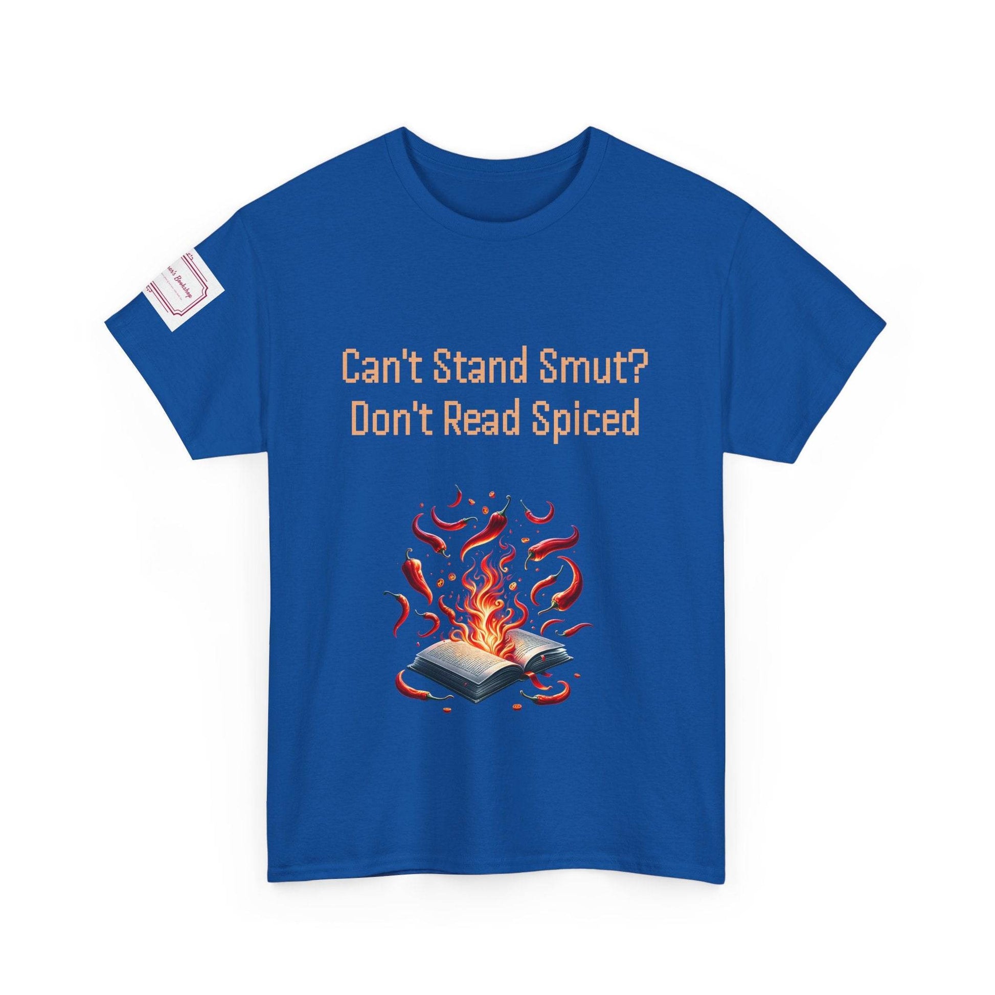 Can't Stand Smut? - Unisex Heavy Cotton Tee - Spiced Books - The Dreamer's Bookshop.