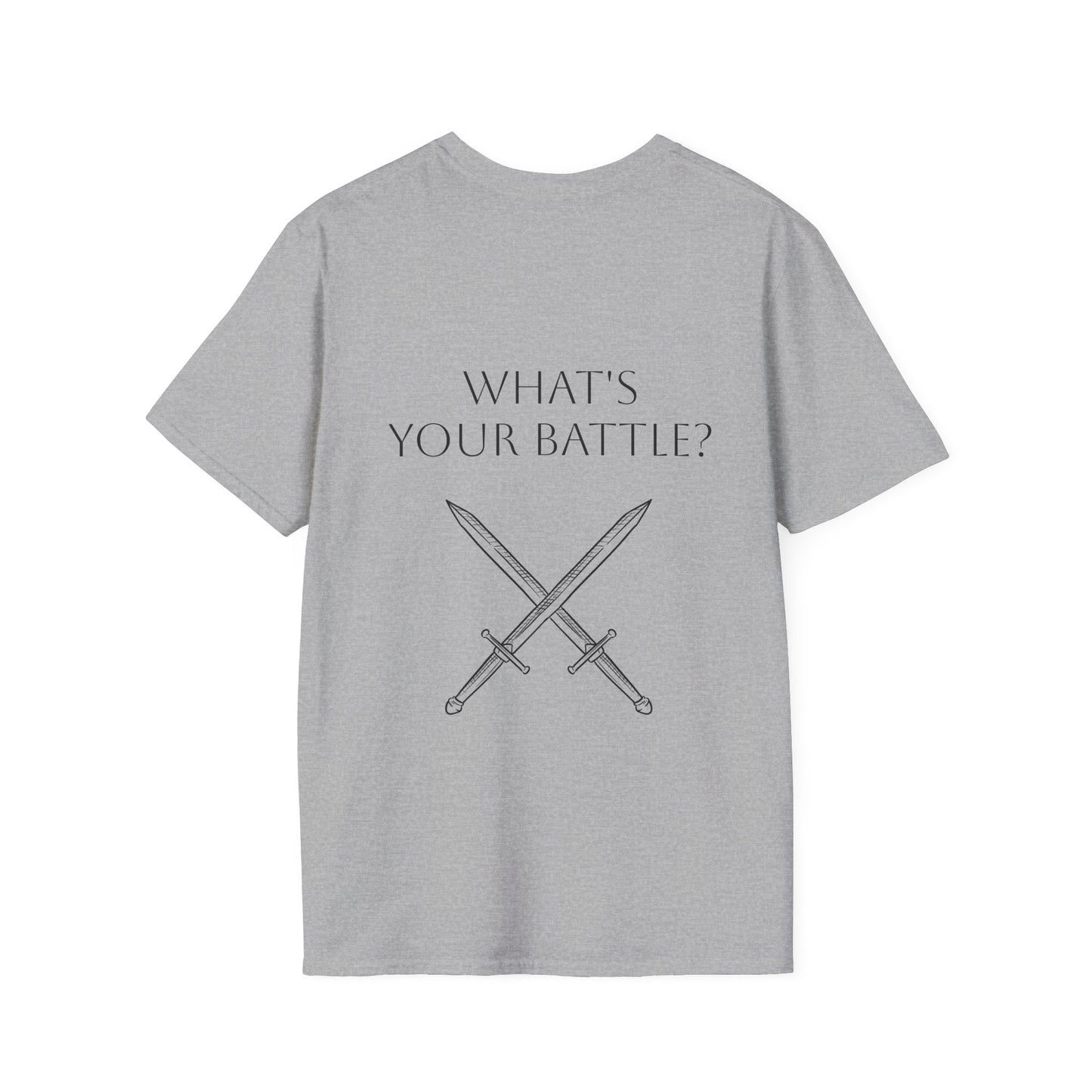 Anxiety Warrior Unisex Softstyle T-Shirt - Embrace Your Battles