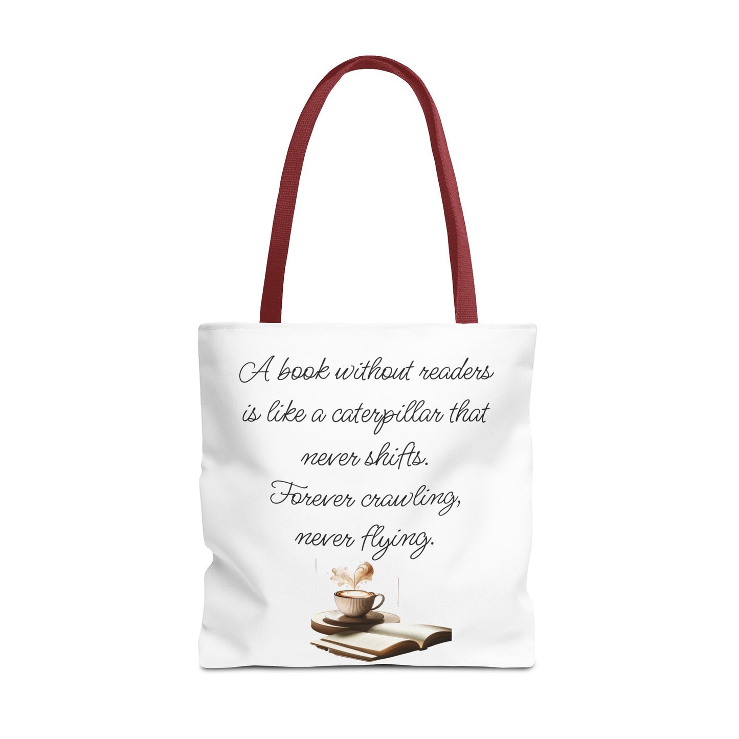 Literary Tote Bag – A book without readers
