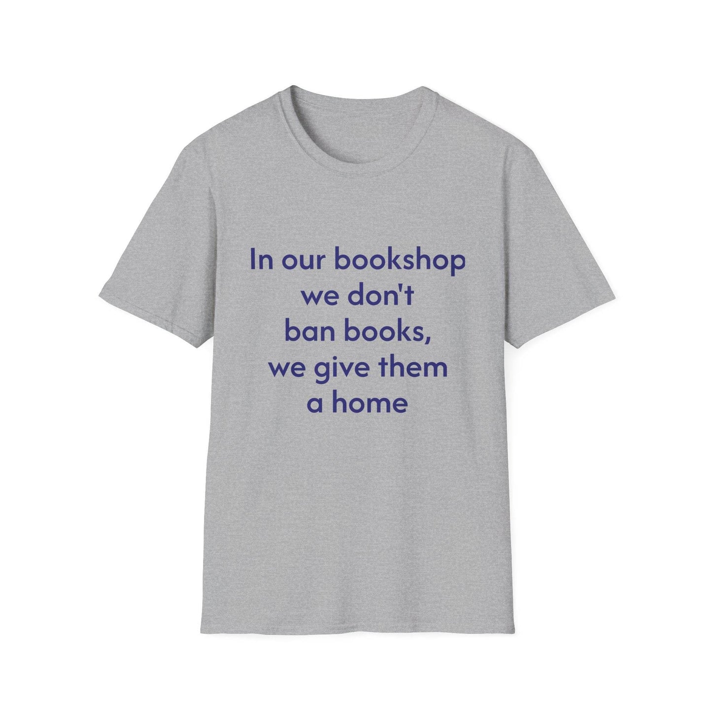 Unisex Softstyle T-Shirt - 'In our bookshop' - The Dreamer's Bookshop.