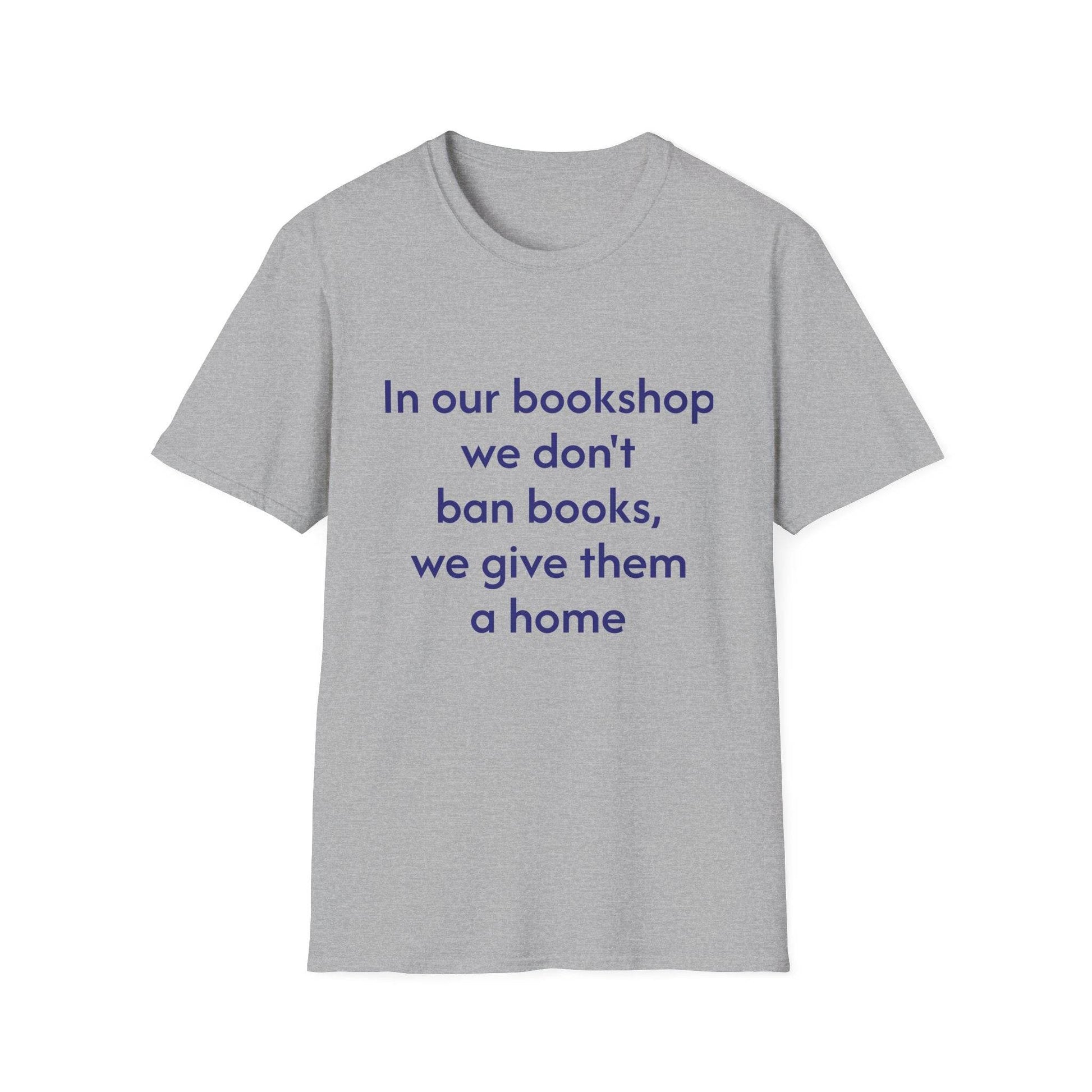 Unisex Softstyle T-Shirt - 'In our bookshop' - The Dreamer's Bookshop.