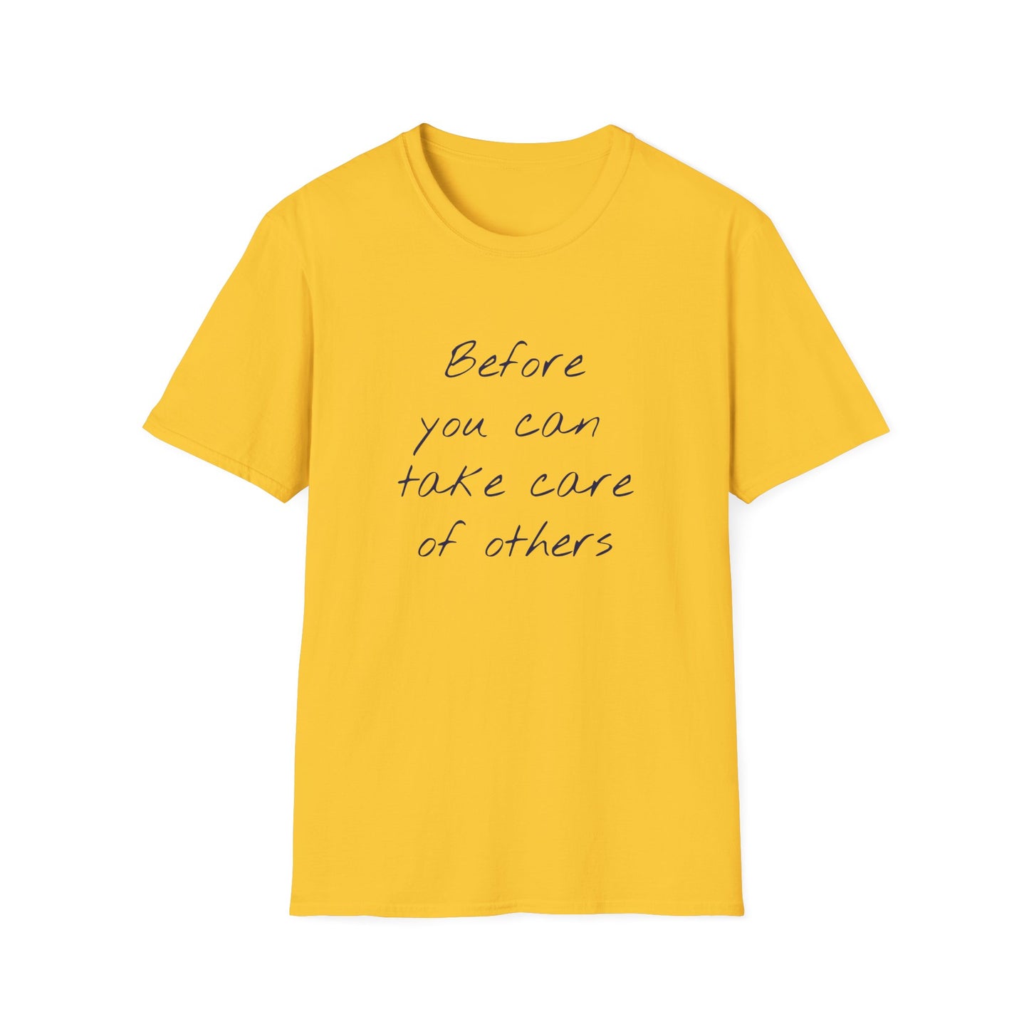 Unisex -Inspired T-Shirt - "Take Care" - Inspirational - The Dreamer's Bookshop.