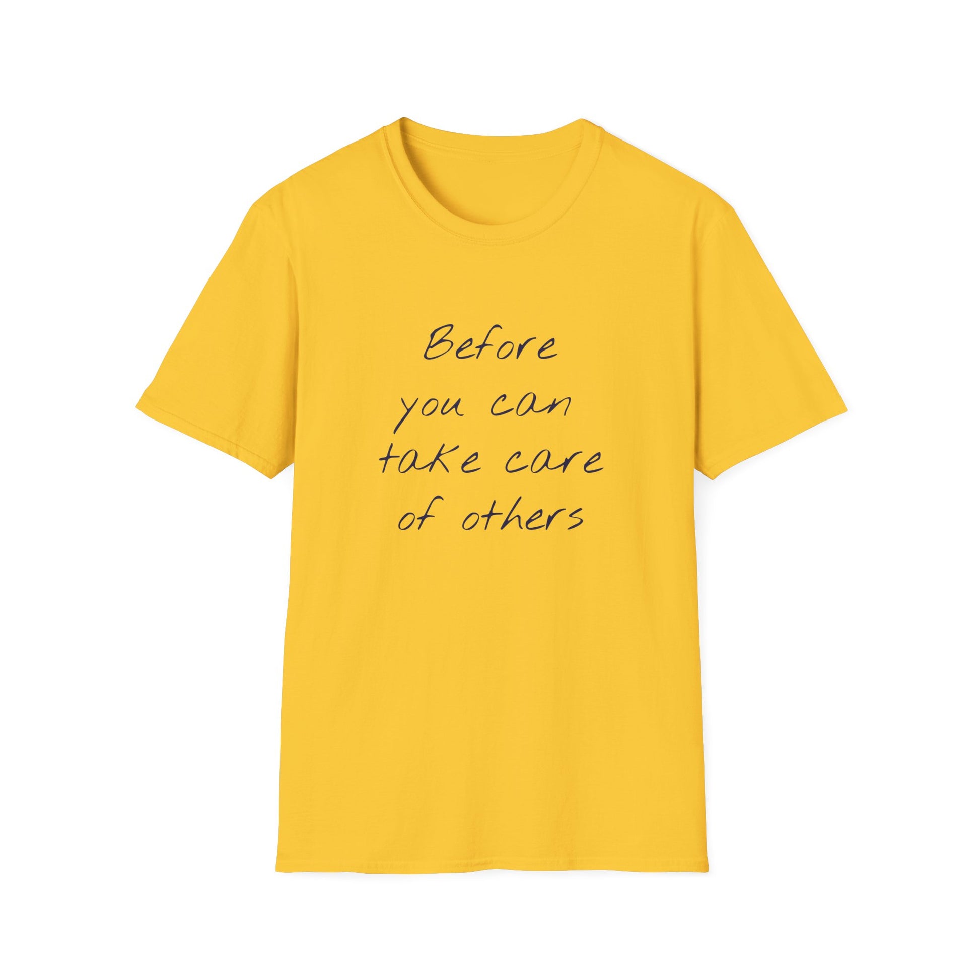 Unisex -Inspired T-Shirt - "Take Care" - Inspirational - The Dreamer's Bookshop.