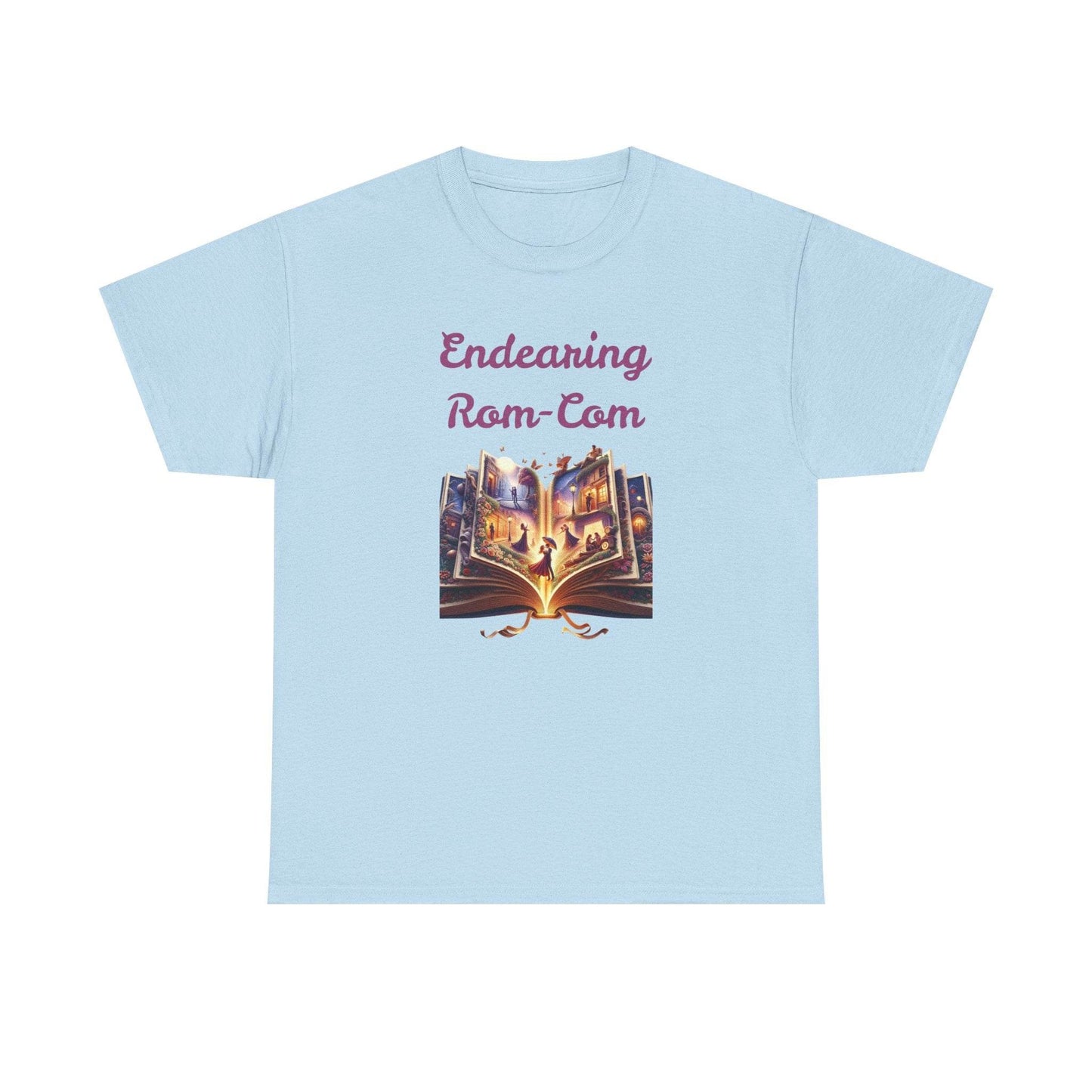 Endearing - Graphic Tee - Unisex Heavy Cotton T-Shirt Rom-Com Books - The Dreamer's Bookshop.