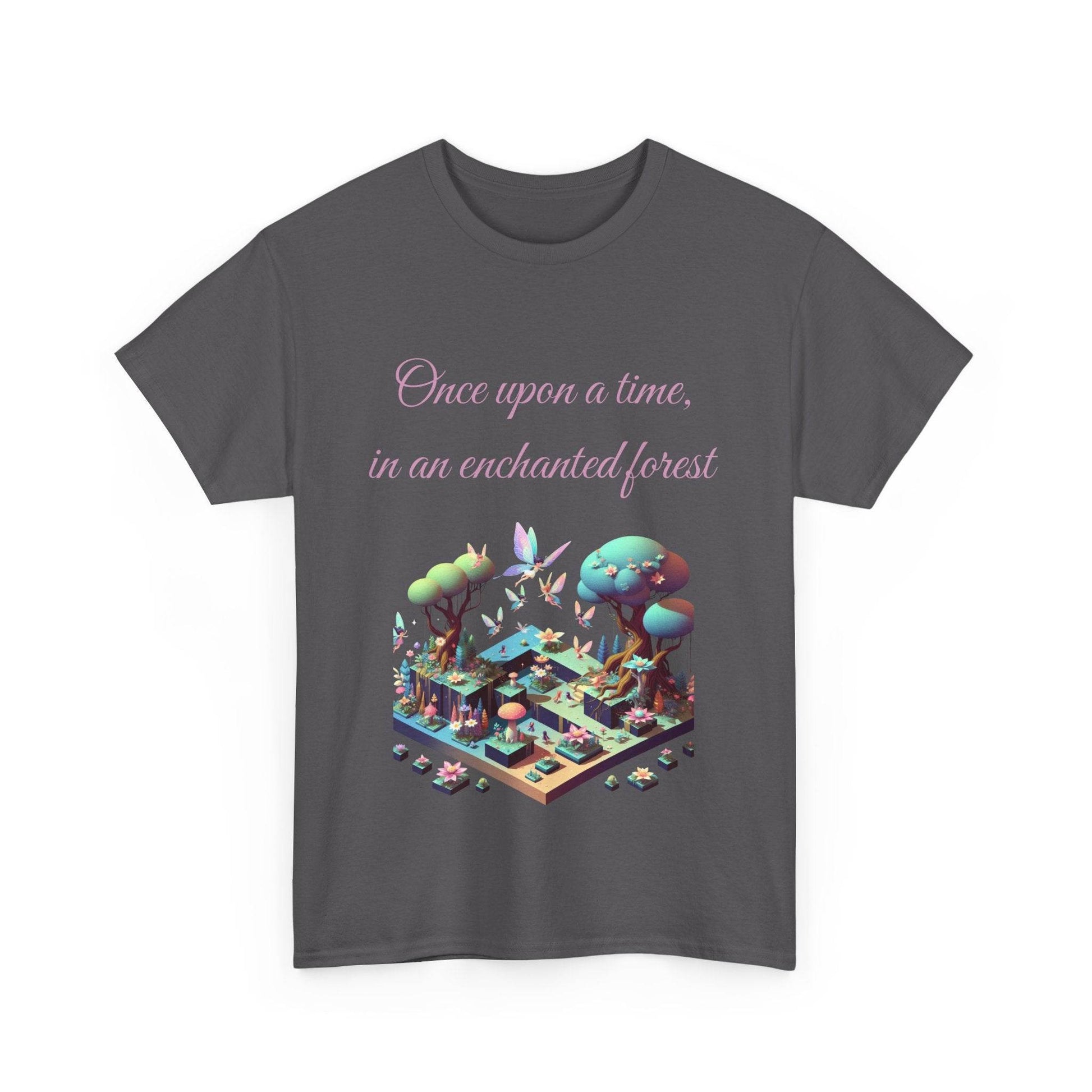 Enchanted Forest - A Unisex Heavy Cotton Tee - Perfect for Book Lovers - The Dreamer's Bookshop.
