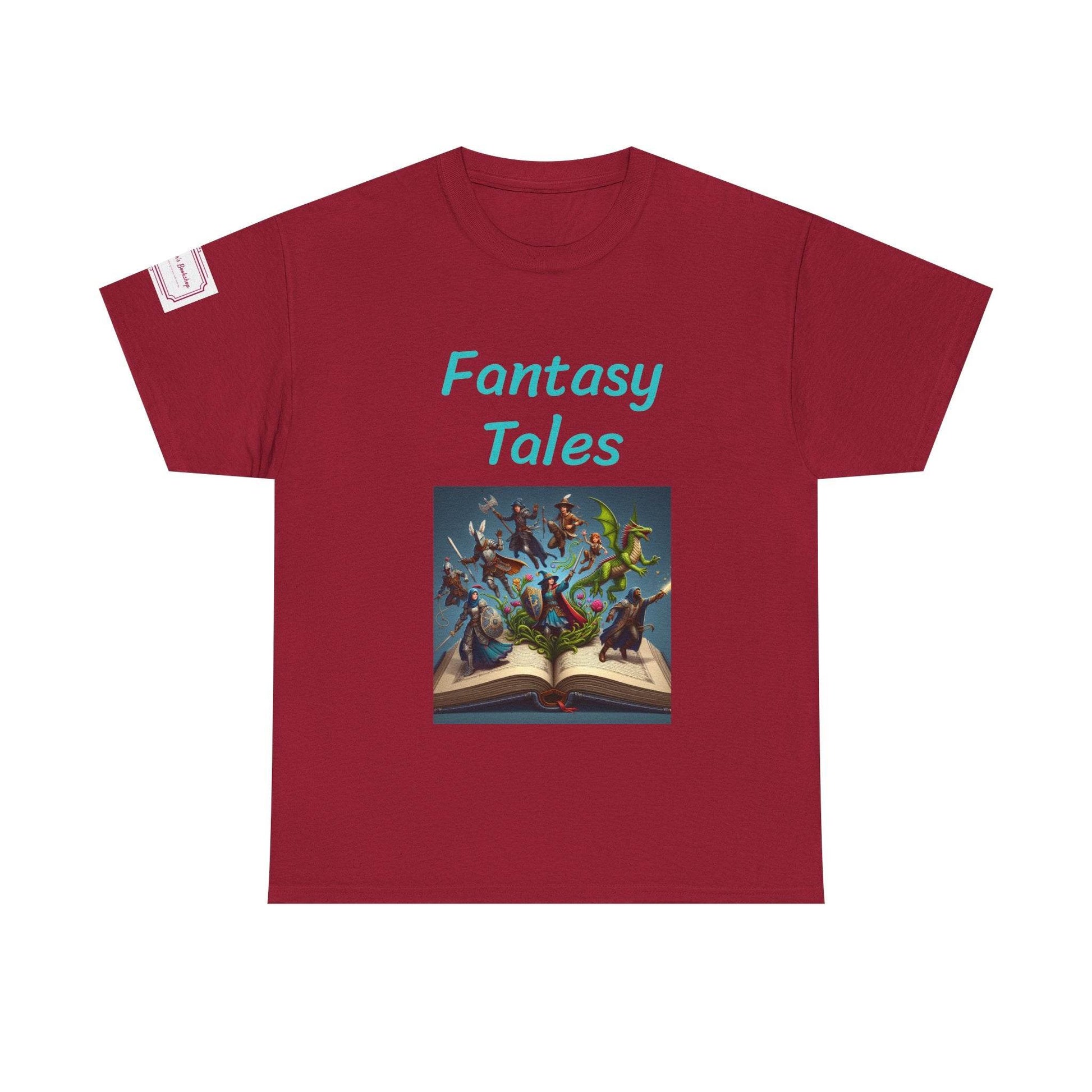 Magic - Graphic Unisex Heavy Cotton Tee - Fantasy Tales - The Dreamer's Bookshop.