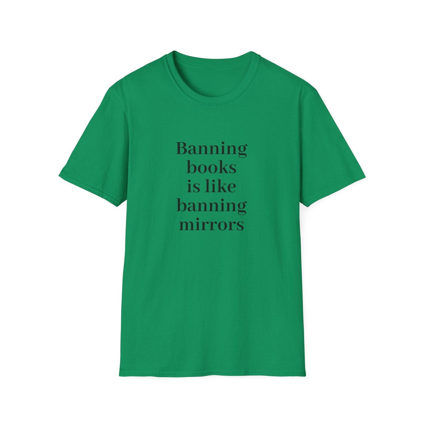 Unisex Softstyle T-Shirt - 'Banning Books' - The Dreamer's Bookshop.