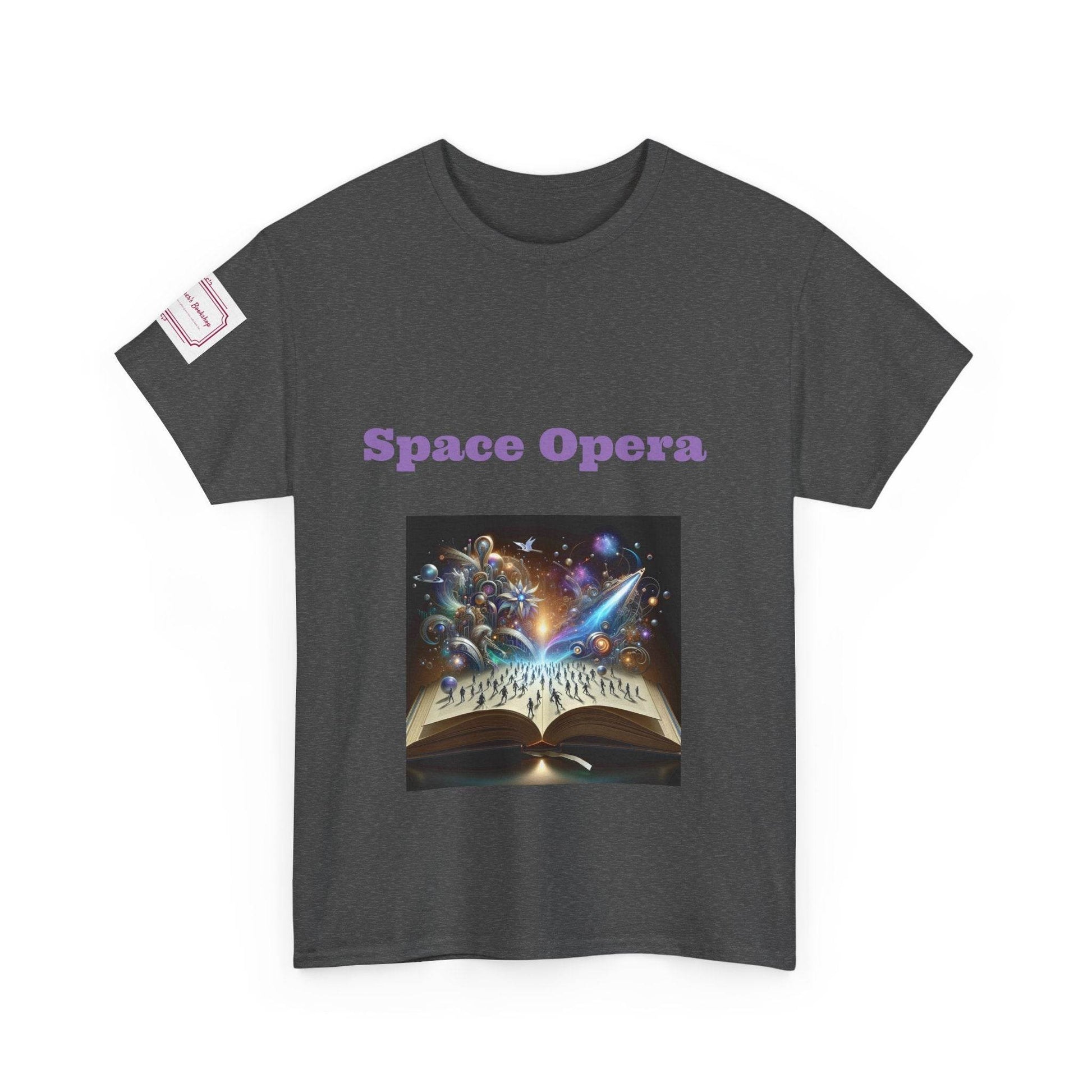 Space Opera - Unisex Heavy Cotton Tee - Sci-Fi Books - The Dreamer's Bookshop.