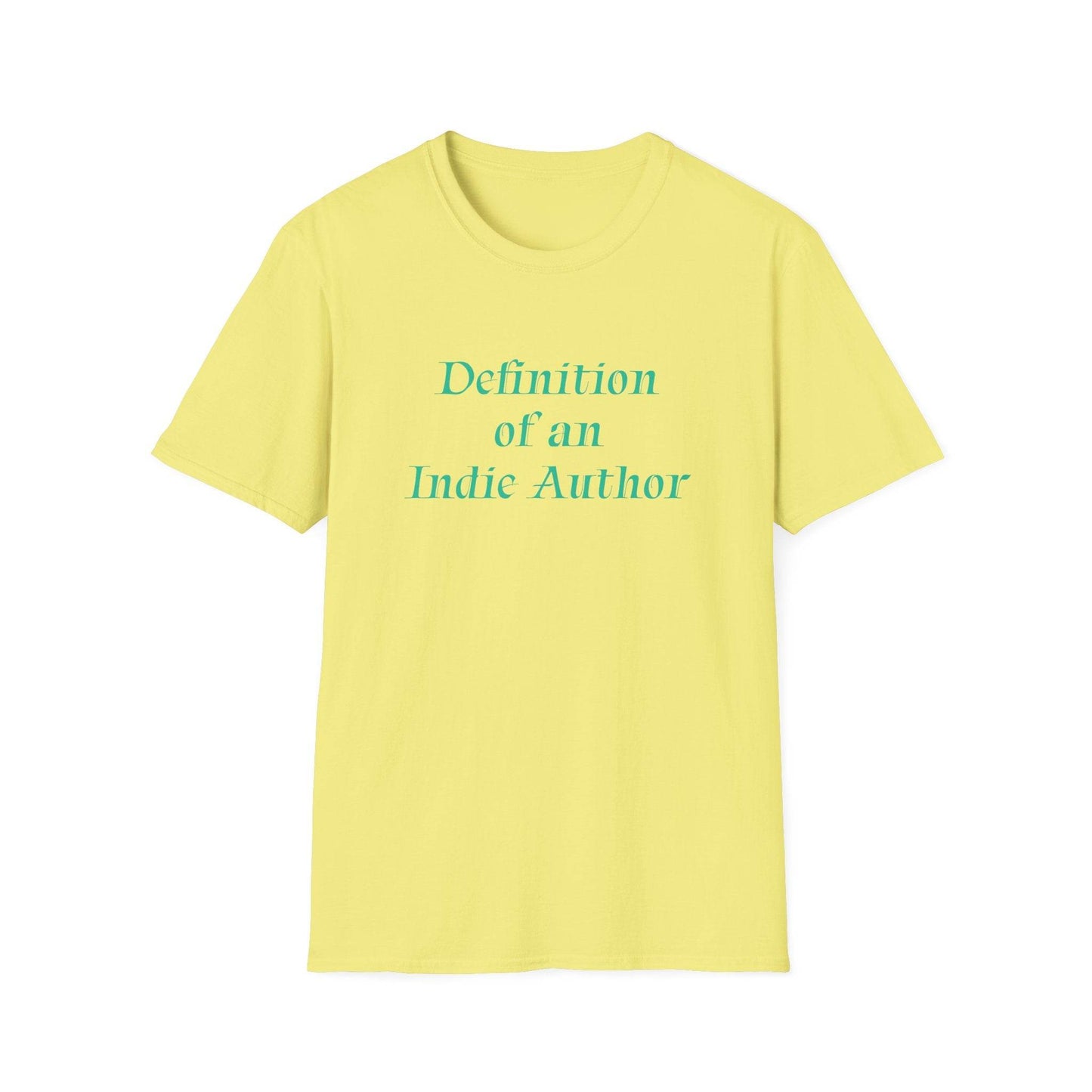 Unisex Softstyle T-Shirt - 'Indie Author' Inspirational - The Dreamer's Bookshop.