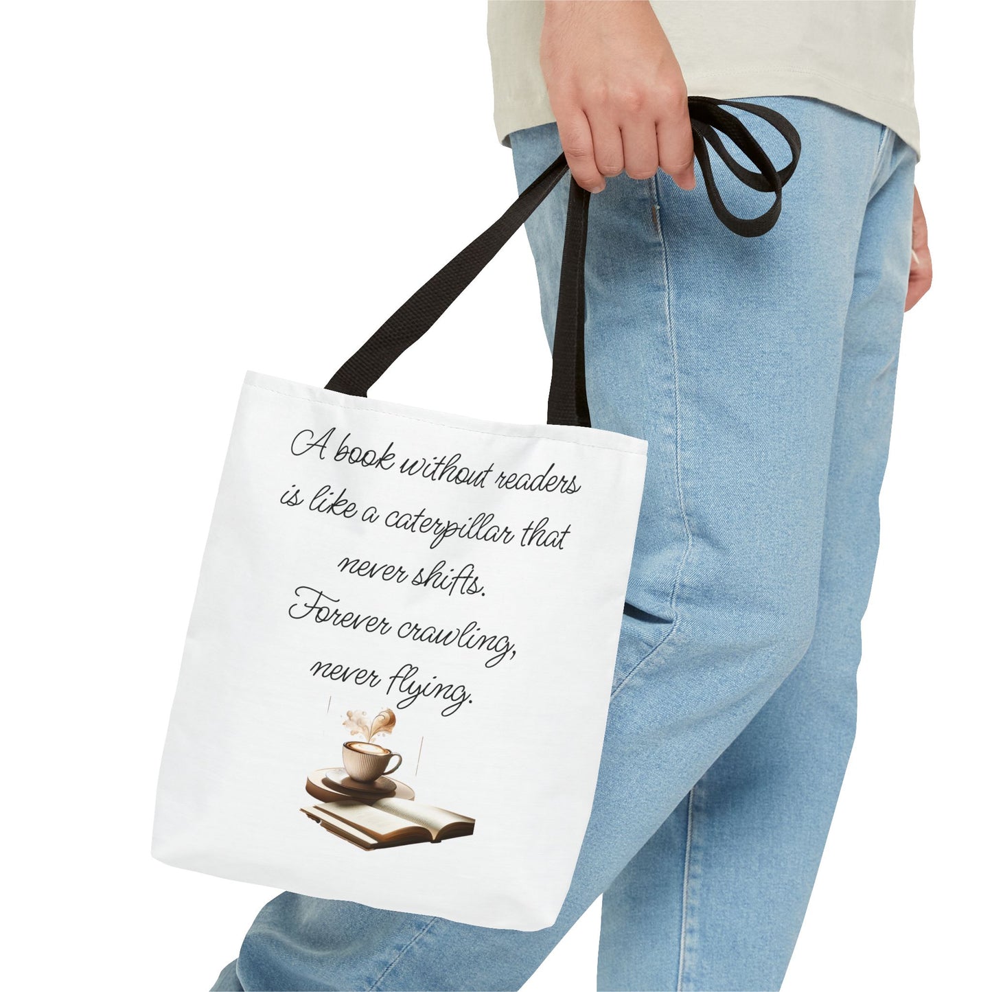 Literary Tote Bag – A book without readers