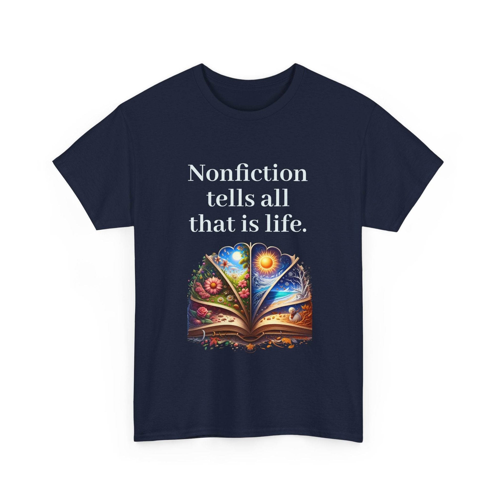 All that is Life - Unisex Heavy Cotton Tee - Nonfiction Books - The Dreamer's Bookshop.