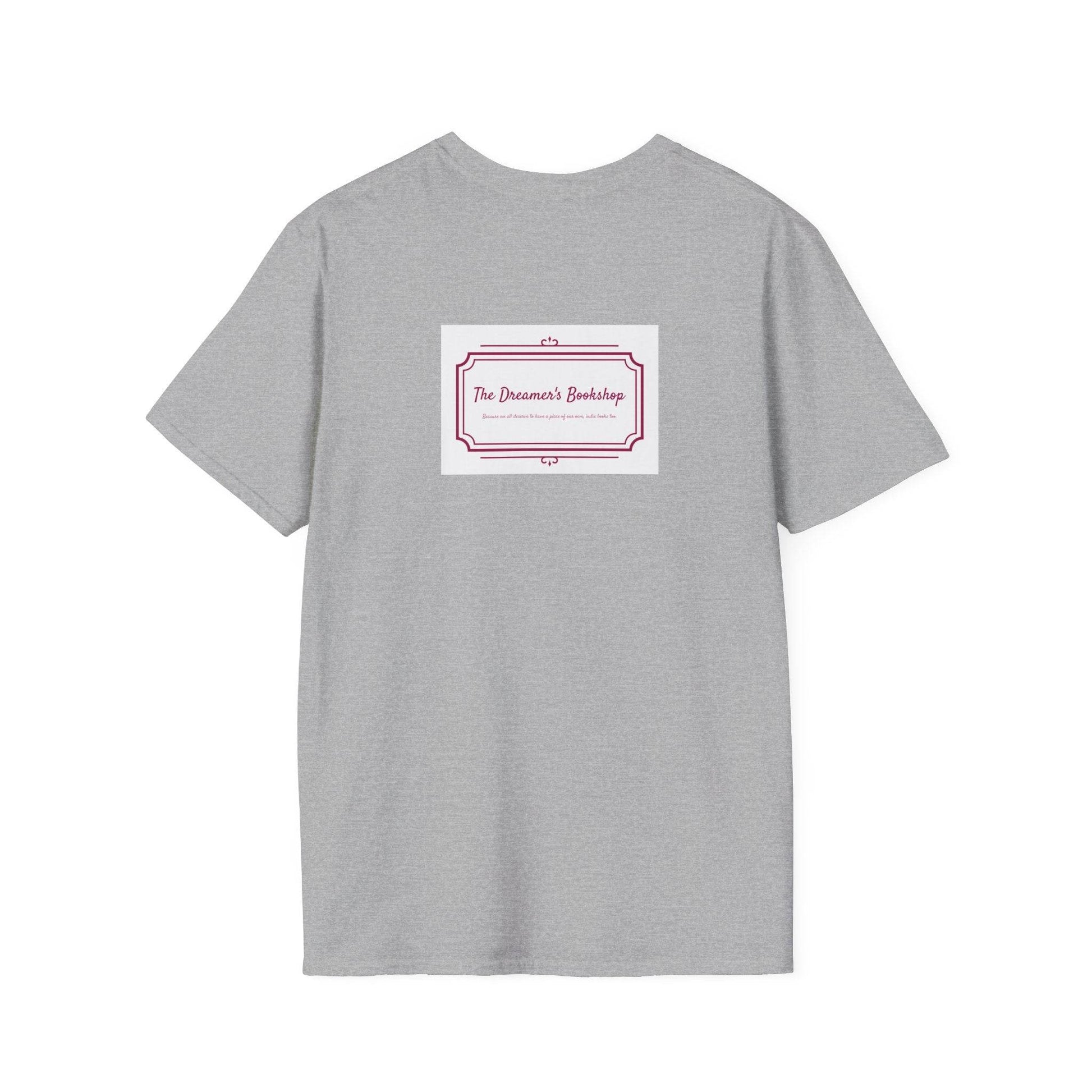 Unisex Softstyle T-Shirt - 'In our bookshop' - The Dreamer's Bookshop.