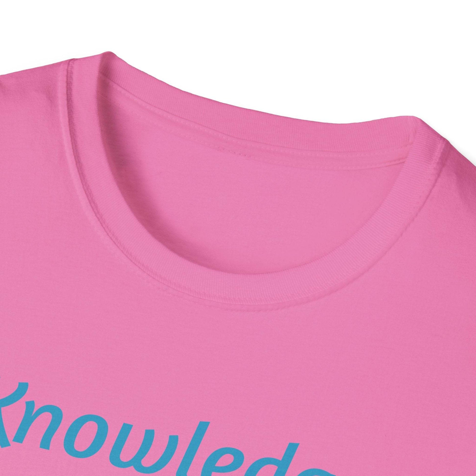 Knowledge Keeper Owl Unisex Softstyle T-Shirt - Inspirational Tee for Wisdom Seekers - Proud Reader - The Dreamer's Bookshop.