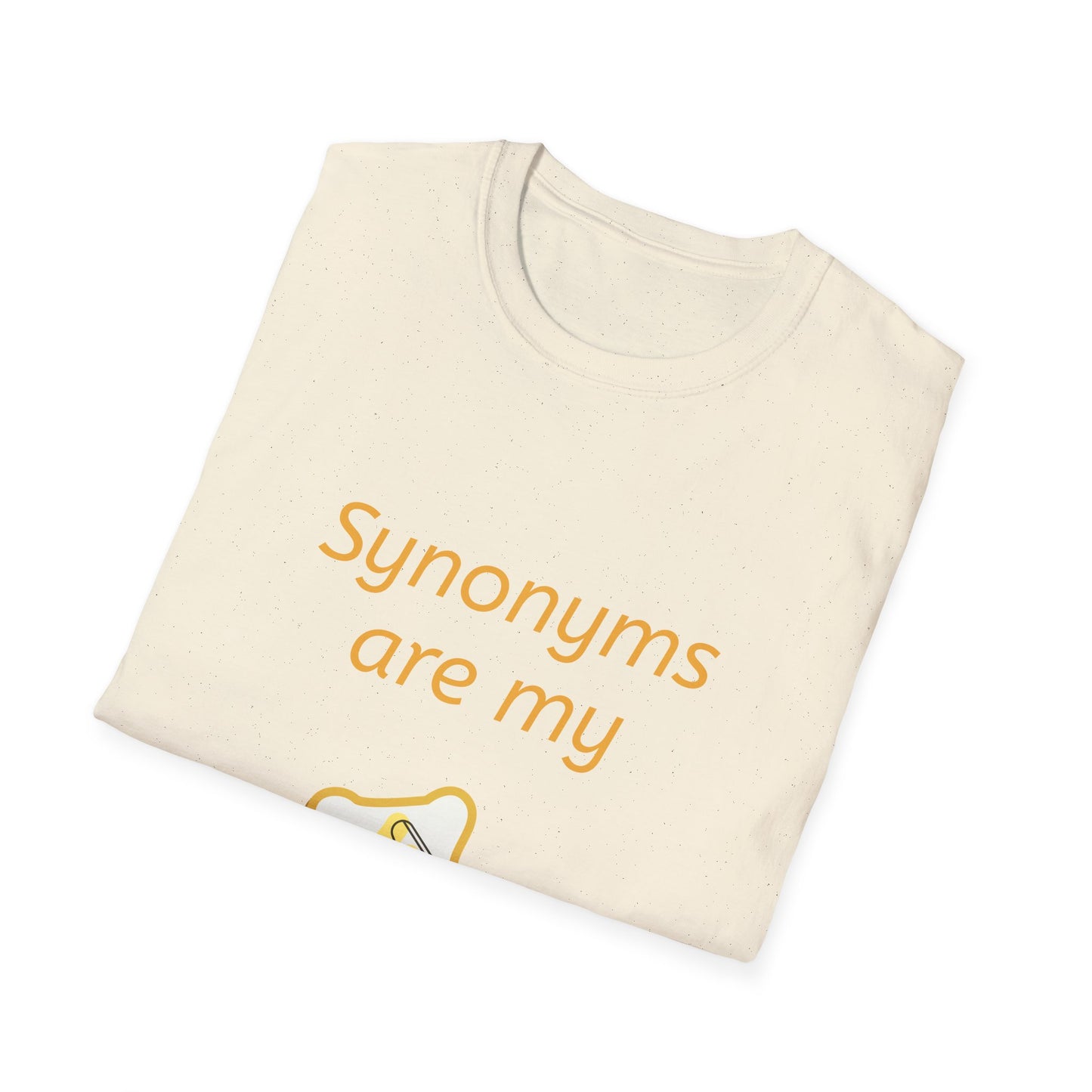 Funny "Synonyms Are My Jam" T-Shirt for Word Lovers - The Dreamer's Bookshop.
