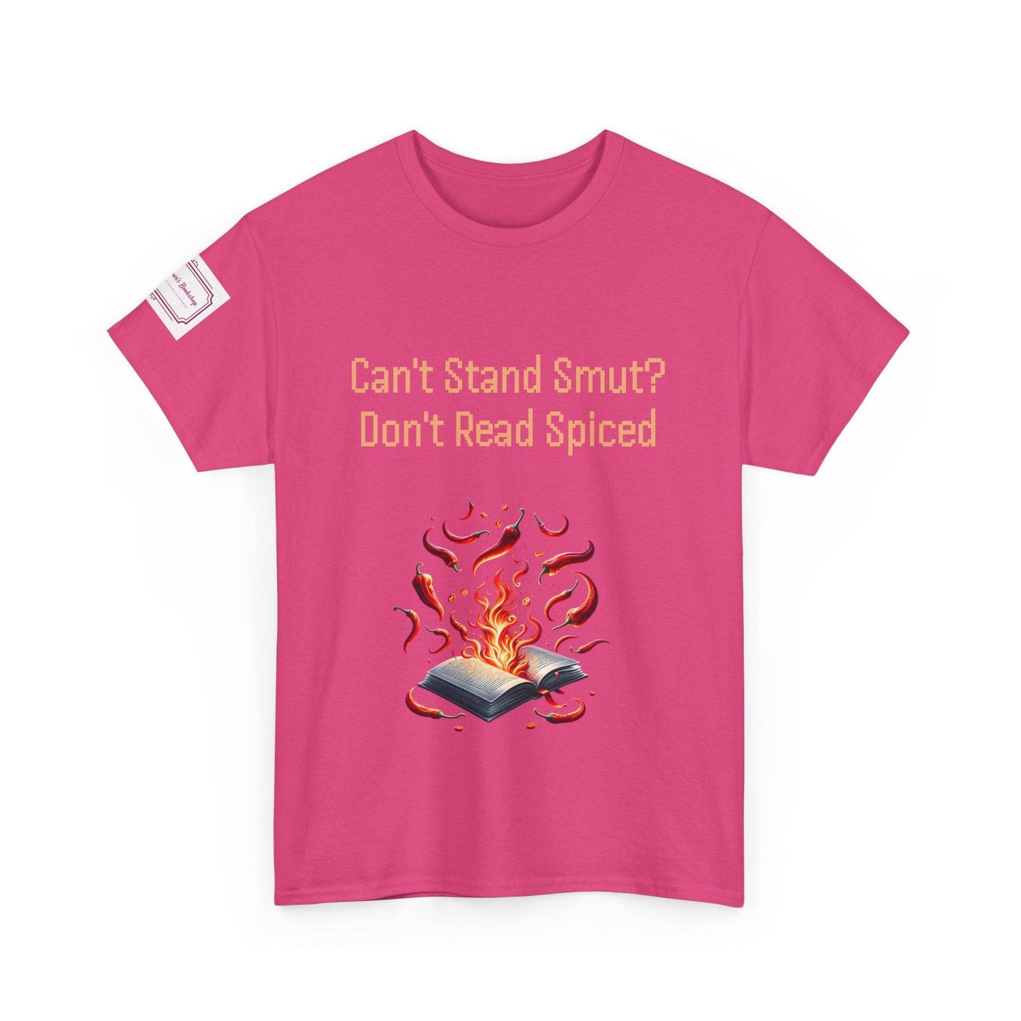 Can't Stand Smut? - Unisex Heavy Cotton Tee - Spiced Books - The Dreamer's Bookshop.