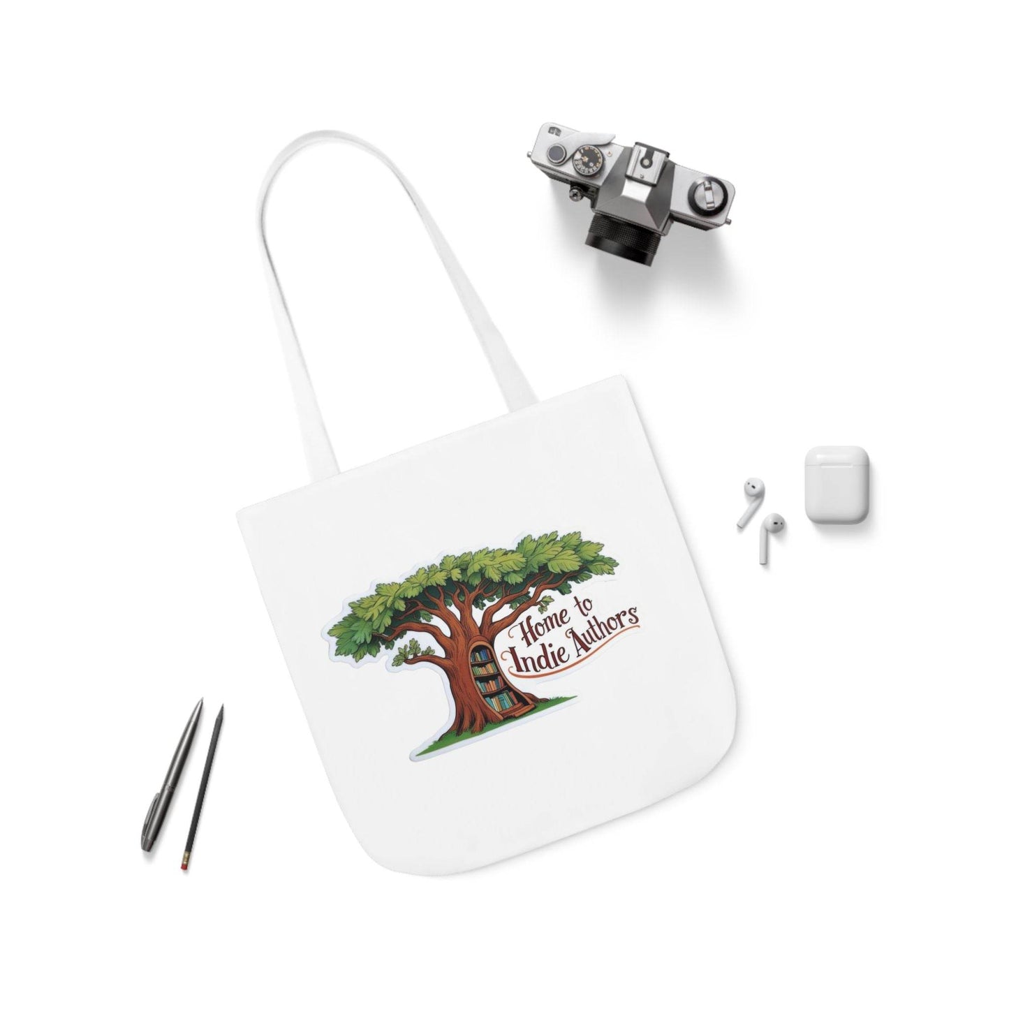 Literary Canvas Tote Bag - Perfect for Book Lovers & Indie Authors - The Dreamer's Bookshop.