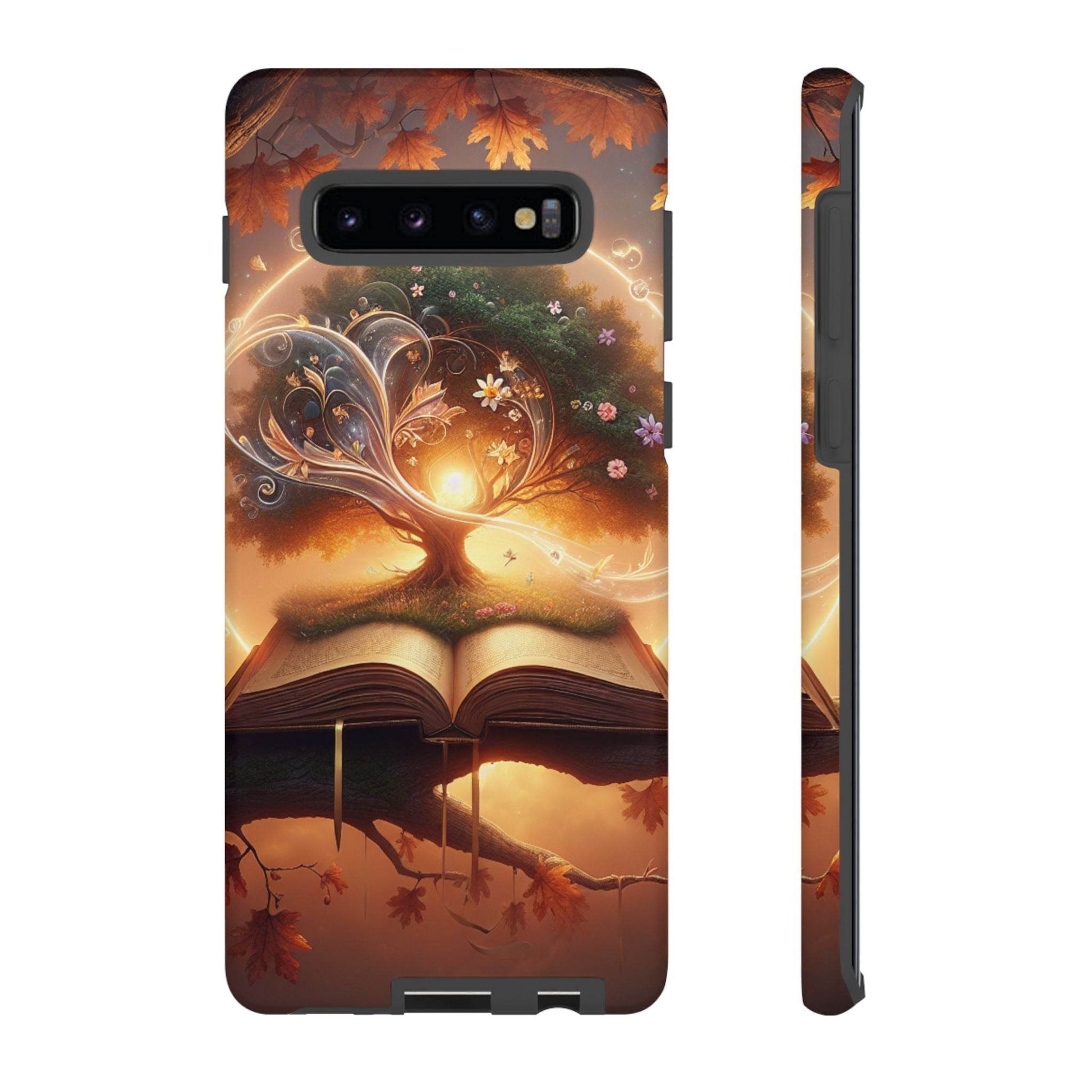 Google & Samsung - Artistic Phone Case with BookishTree Design - Tough Cases - The Dreamer's Bookshop.