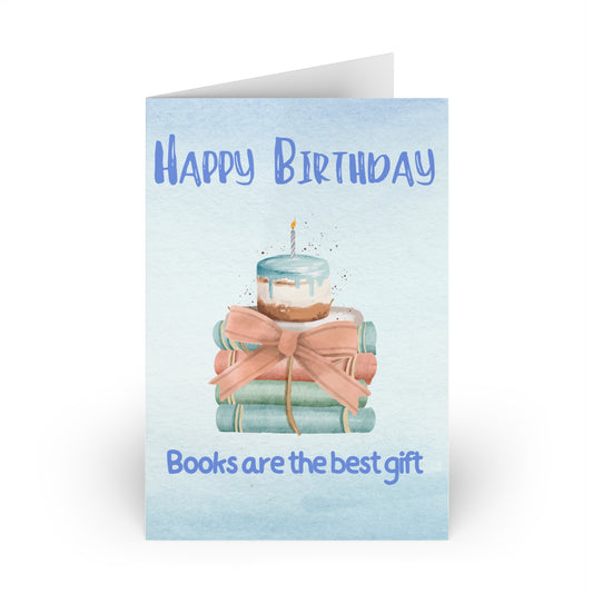 -The Dreamer's Bookshop "Books Best Gift" Birthday Card - The Dreamer's Bookshop.