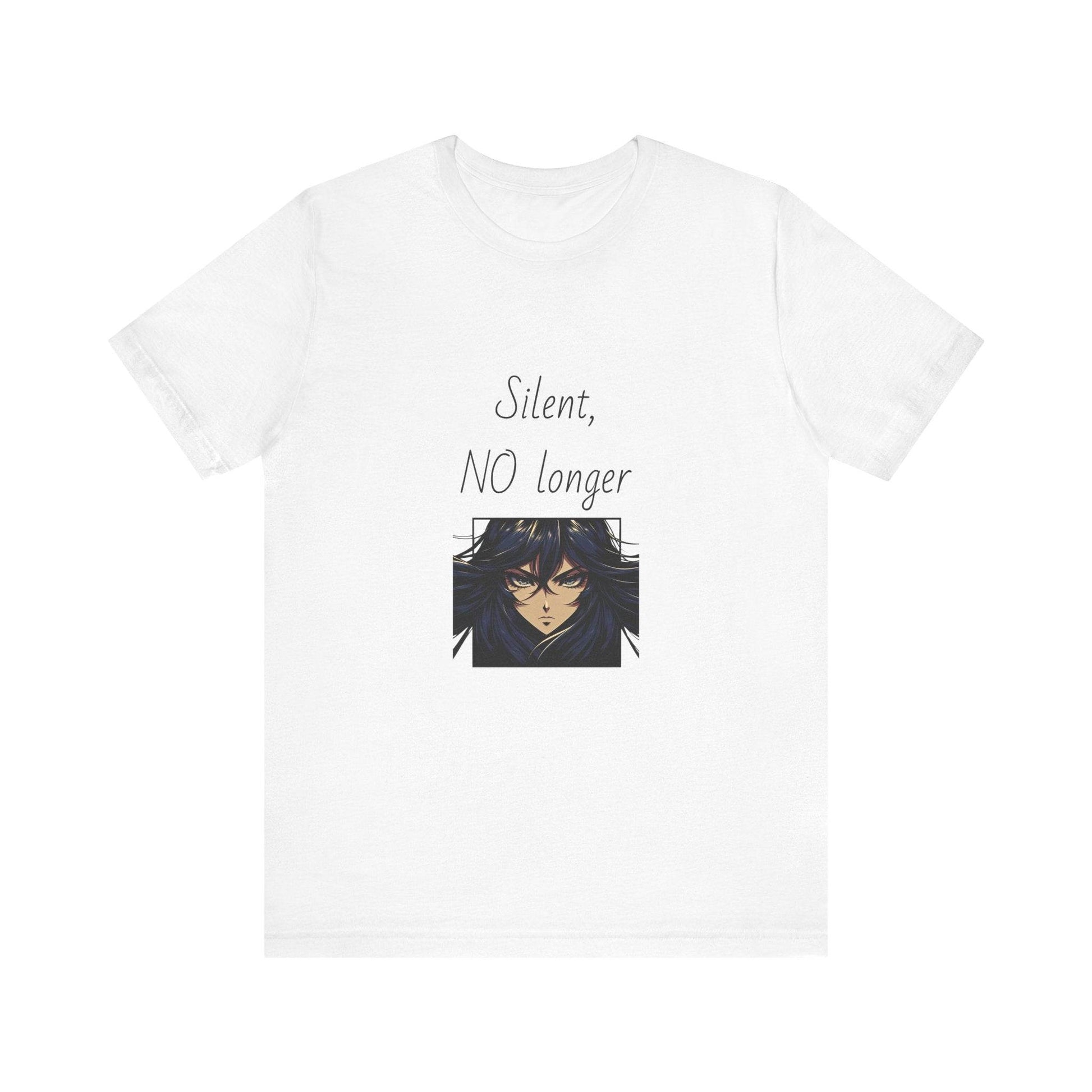 Fierce Survivor Unisex Short Sleeve Tee - Silent, NO longer - The Dreamer's Bookshop.