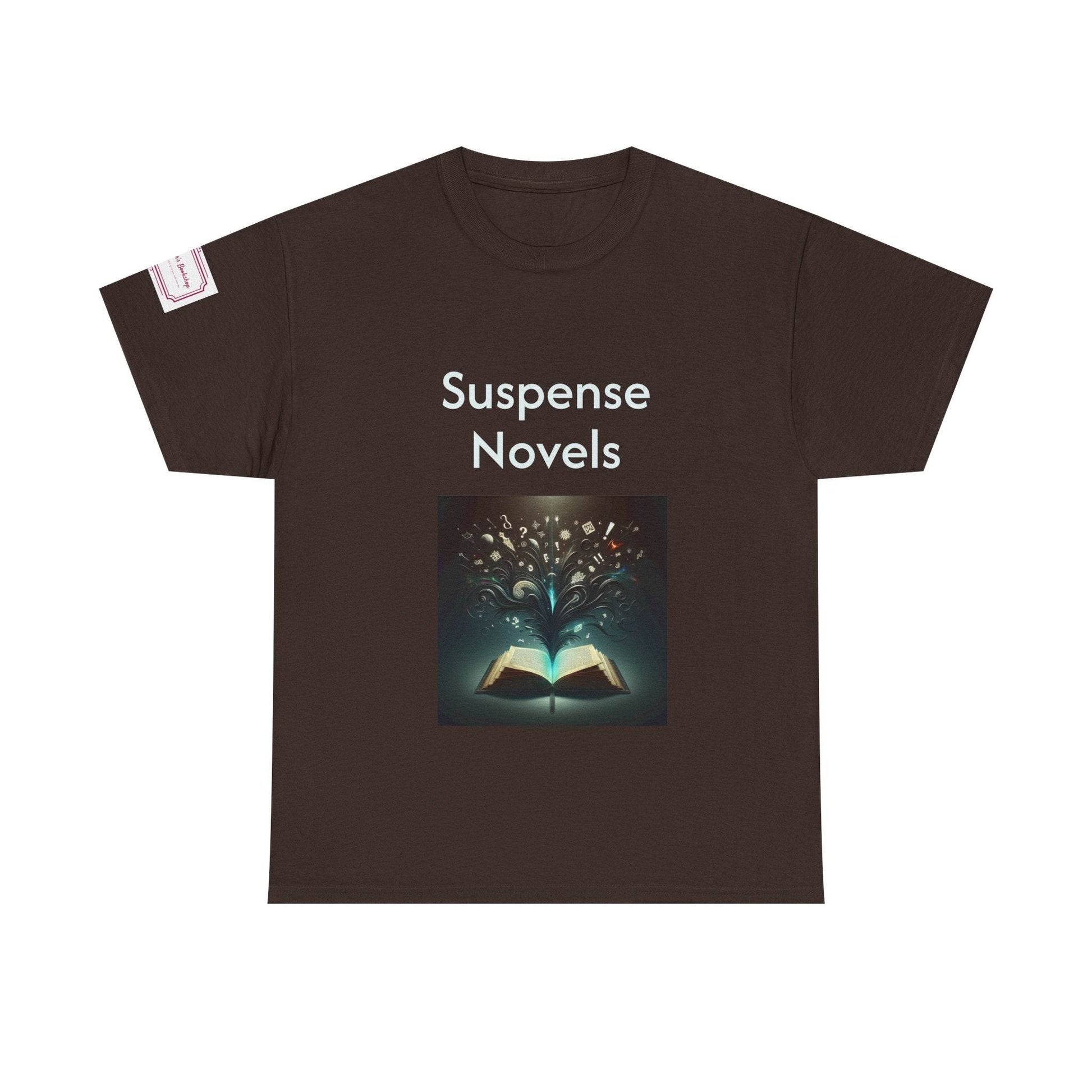 Fiction - Graphic Unisex Heavy Cotton Tee - Suspense Novels - The Dreamer's Bookshop.