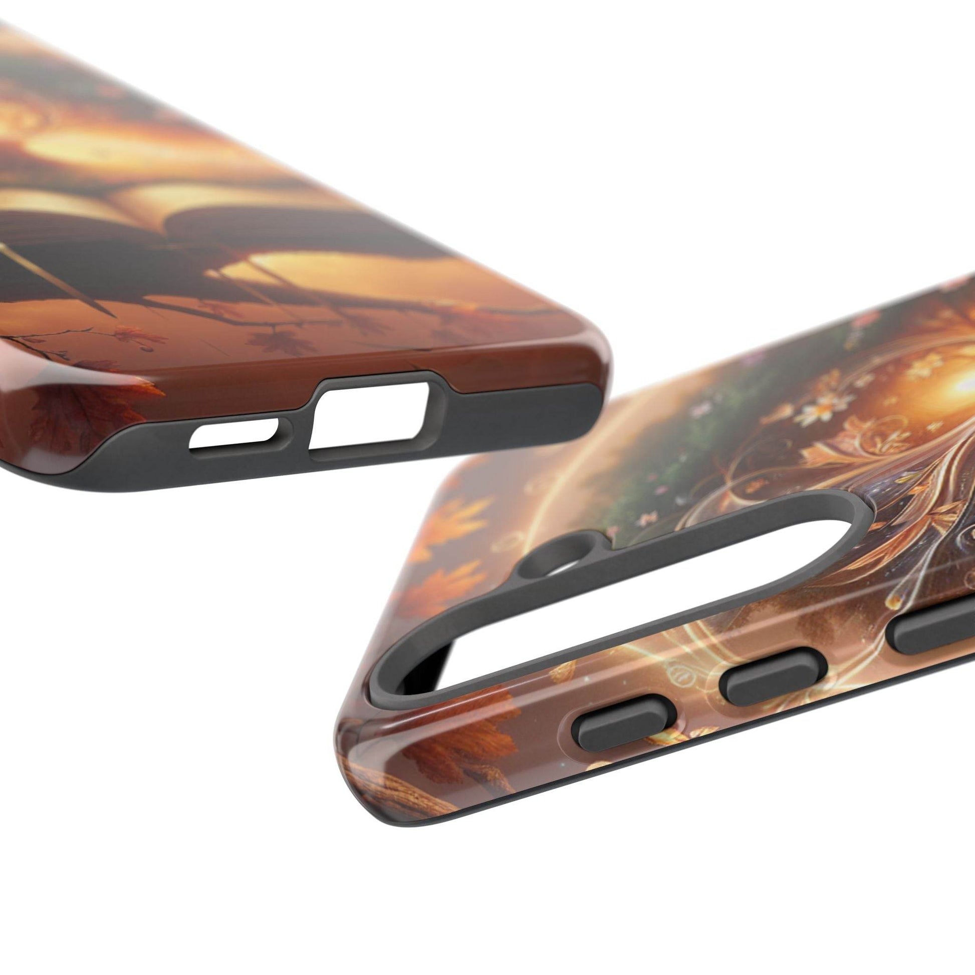 Nature-Inspired iPhone & Samsung Phone Case with Tree of Life Design - The Dreamer's Bookshop.