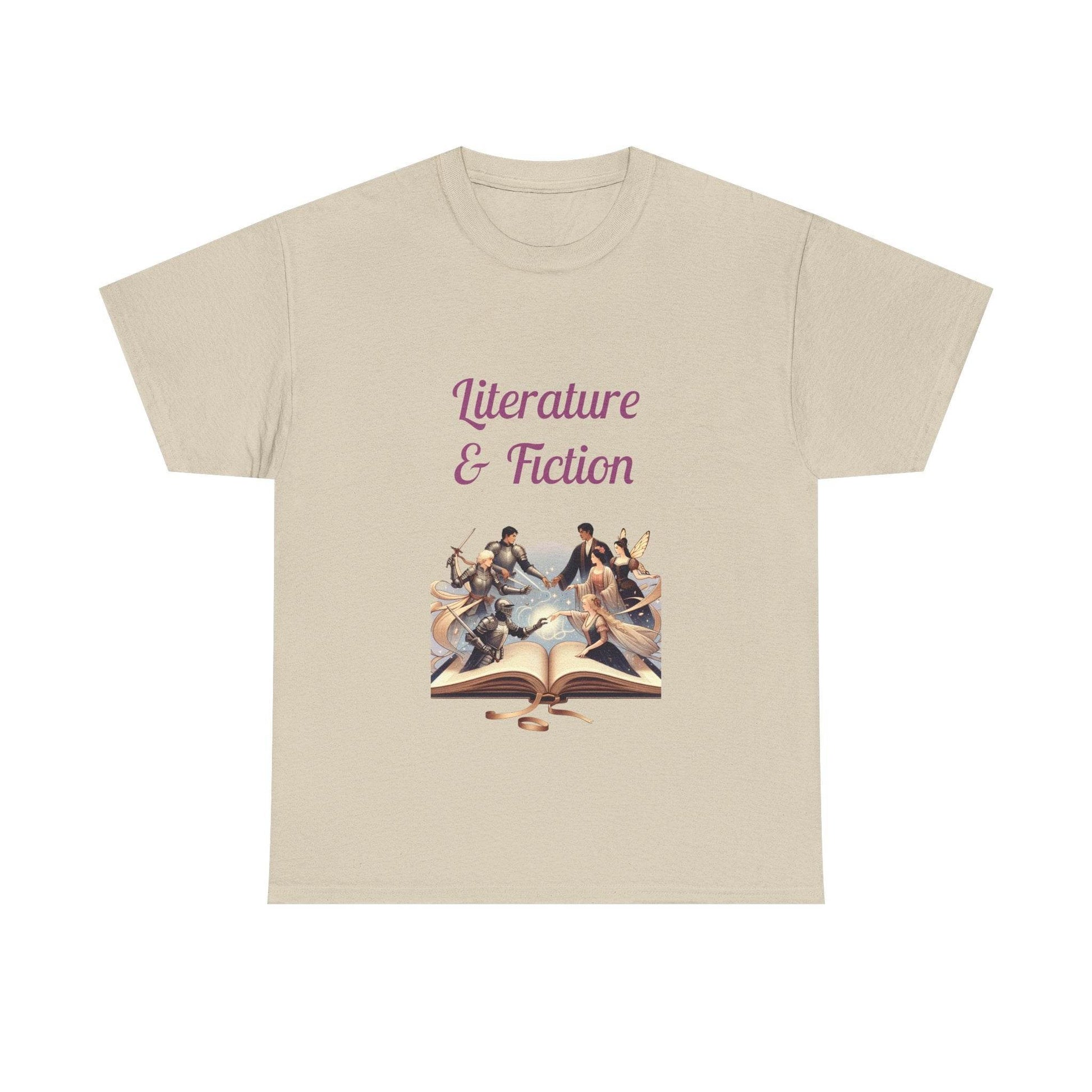 Fiction - Unisex Heavy Cotton Tee - Literature Books - The Dreamer's Bookshop.