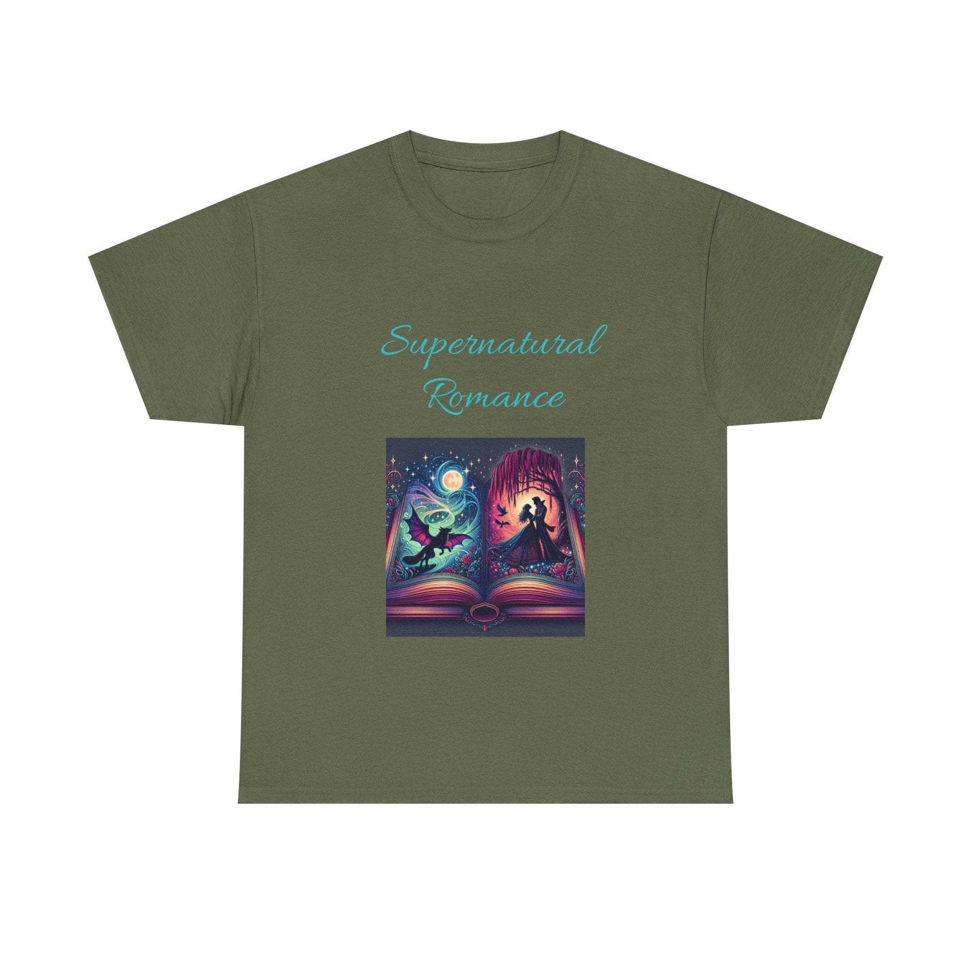 Fantasy - Unisex Heavy Cotton Tee - Supernatural Romance - The Dreamer's Bookshop.