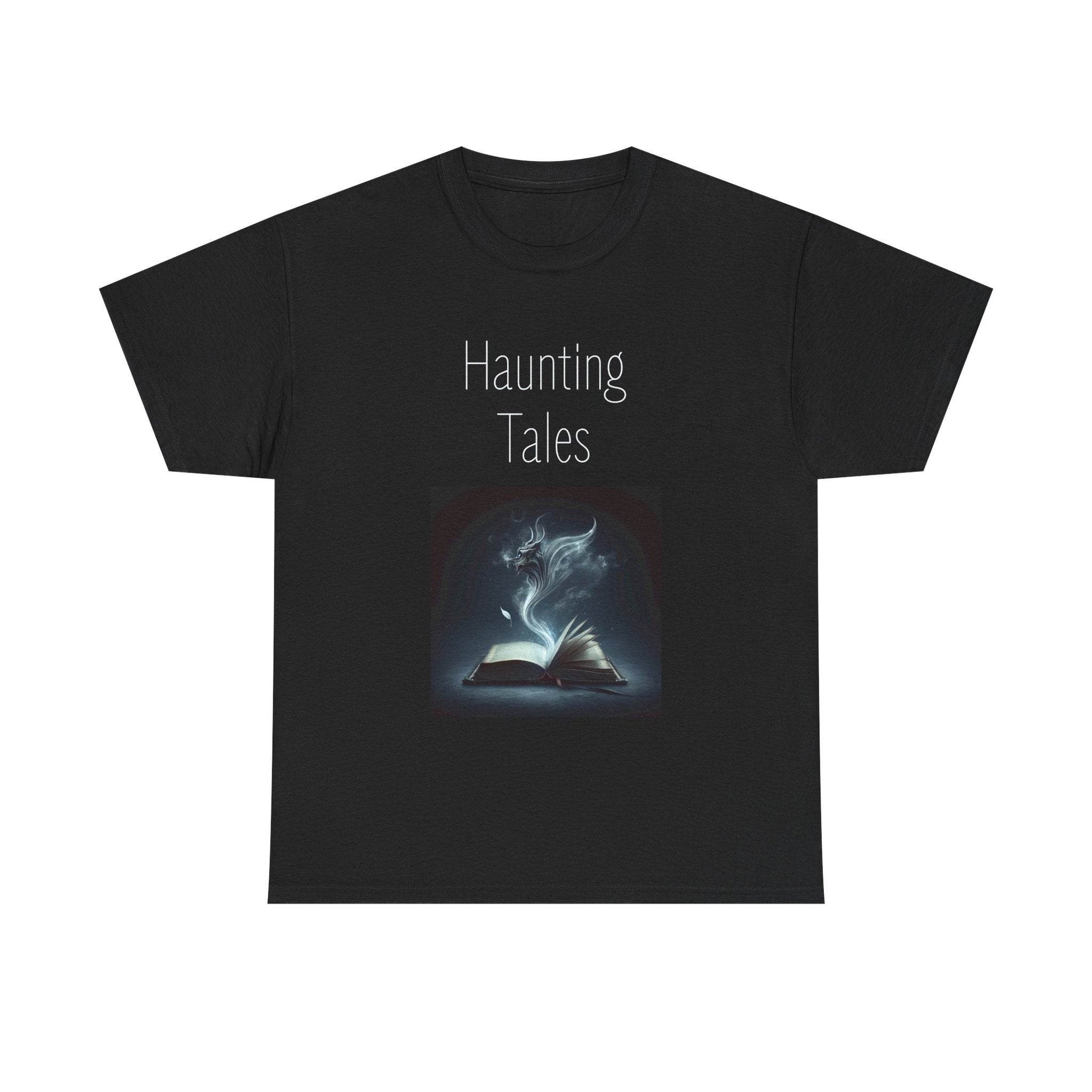 Haunting Tales - A Unisex Heavy Cotton Tee - Perfect for Book Lovers - The Dreamer's Bookshop.