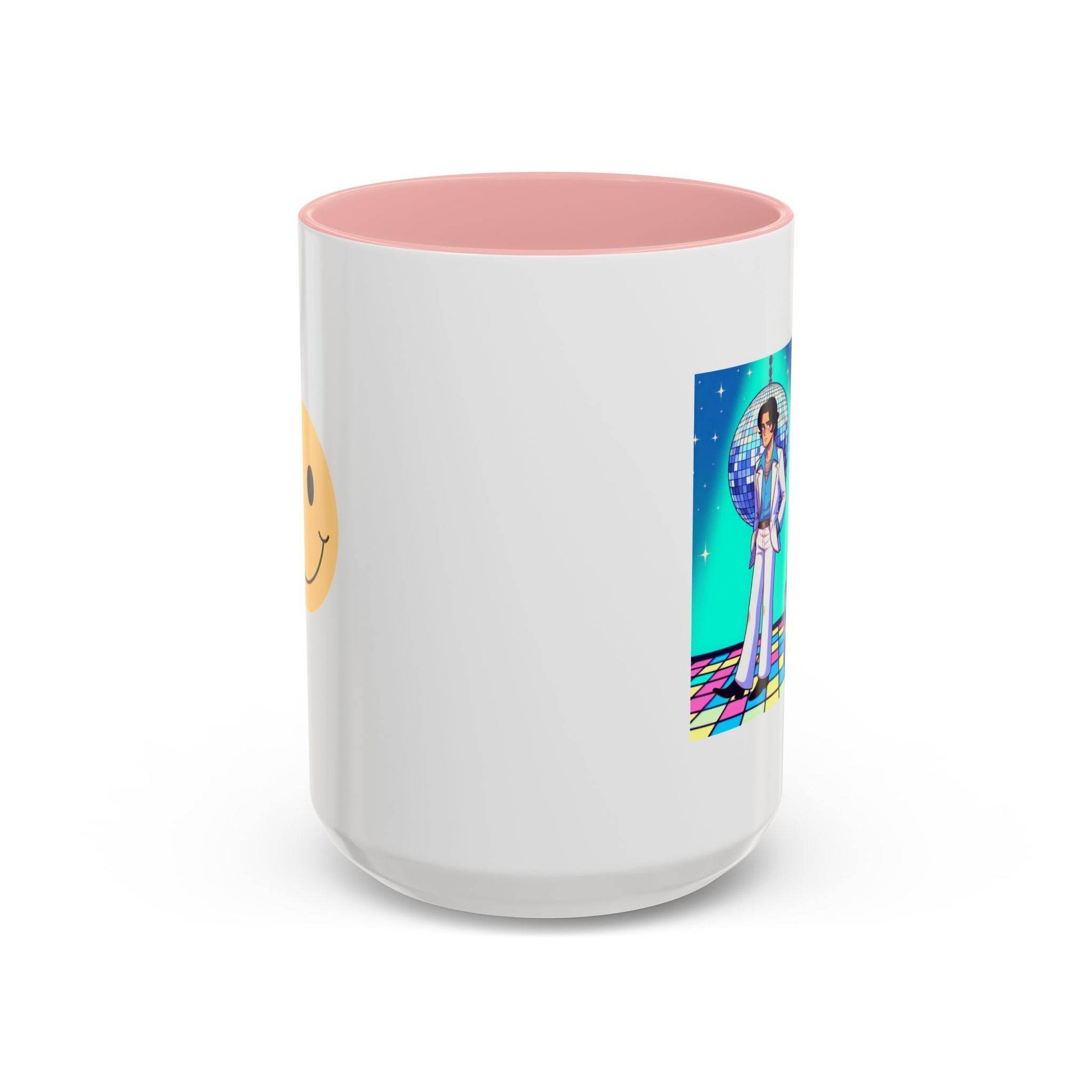 Party Vibe Accent Coffee Mug - Fun Reading Motivation Design - The Dreamer's Bookshop.