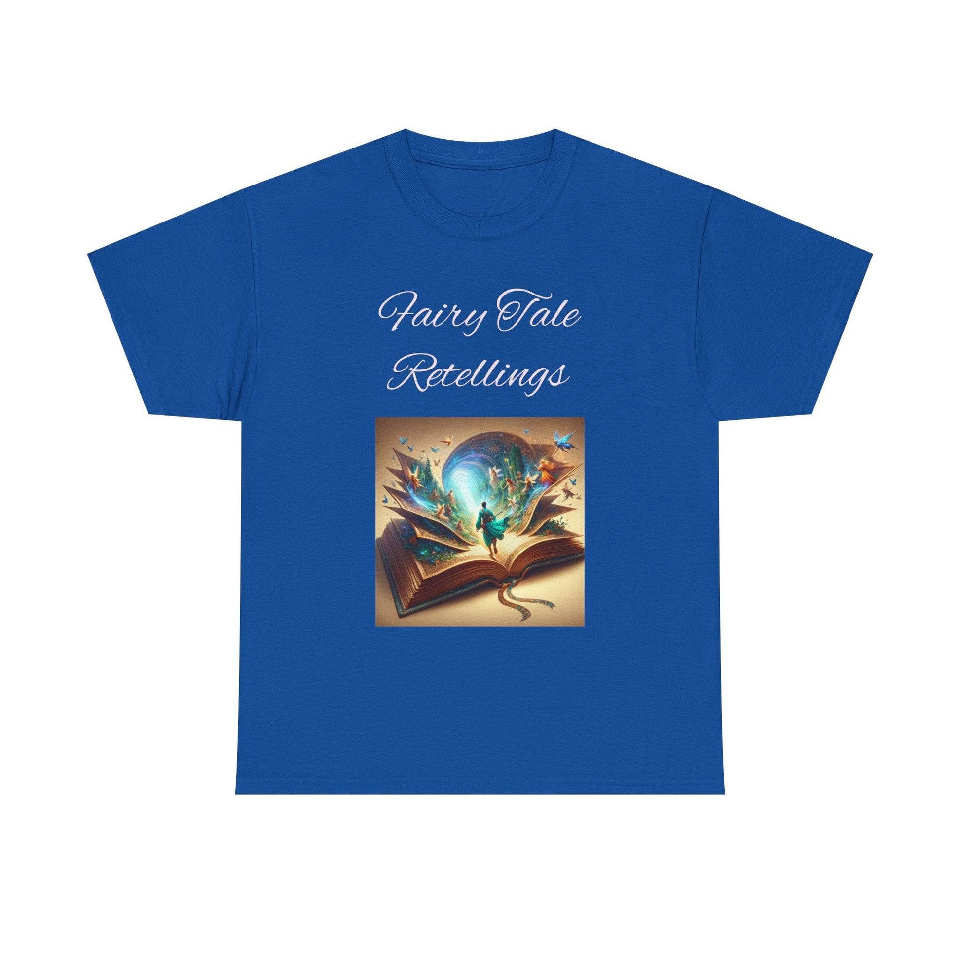 Fiction - Unisex Heavy Cotton Tee - Fairy Tale Retellings - The Dreamer's Bookshop.