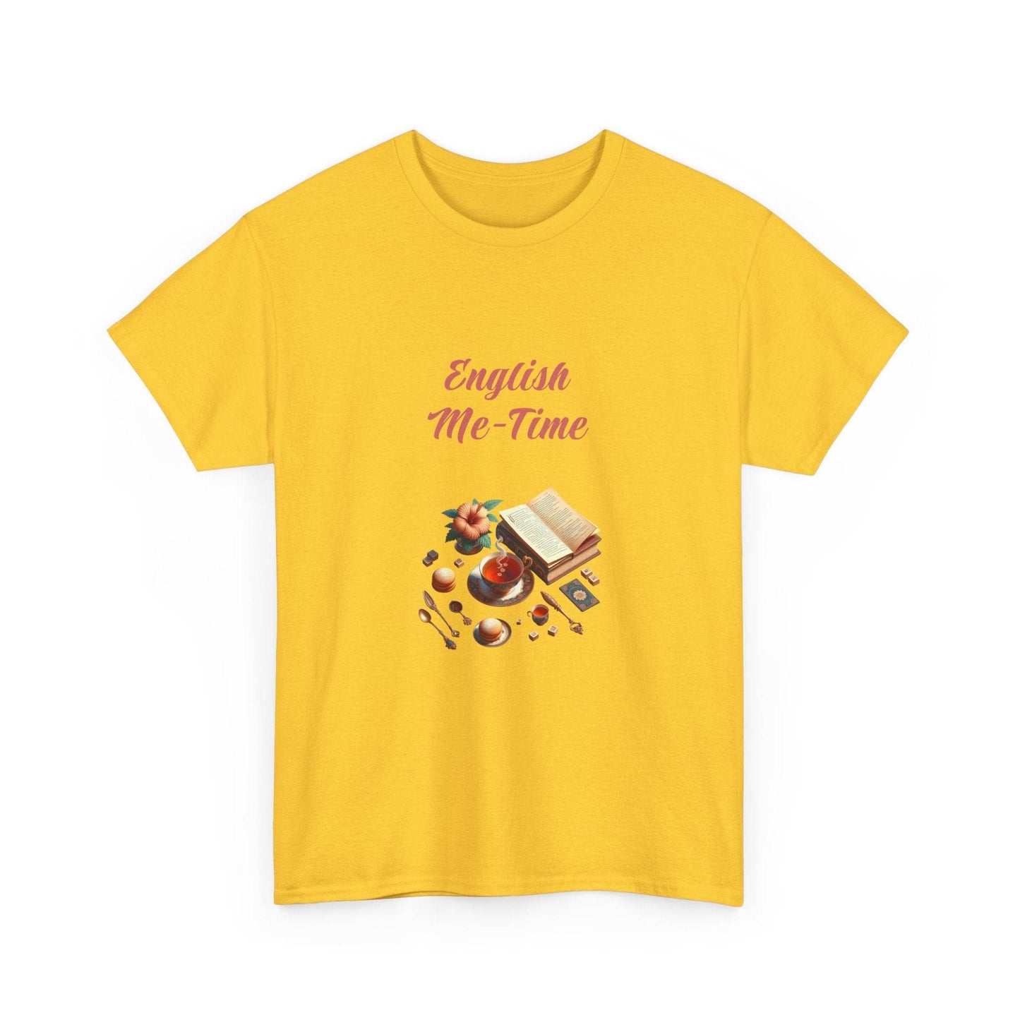Me-Time - A Unisex Heavy Cotton Tee - Perfect Gift for Book Lovers - The Dreamer's Bookshop.