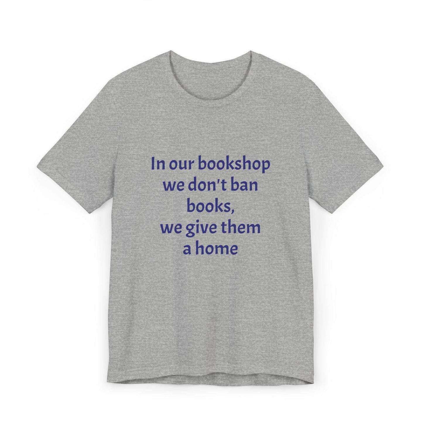 Inspirational Unisex Jersey T-Shirt - In our bookshop Vibe - The Dreamer's Bookshop.