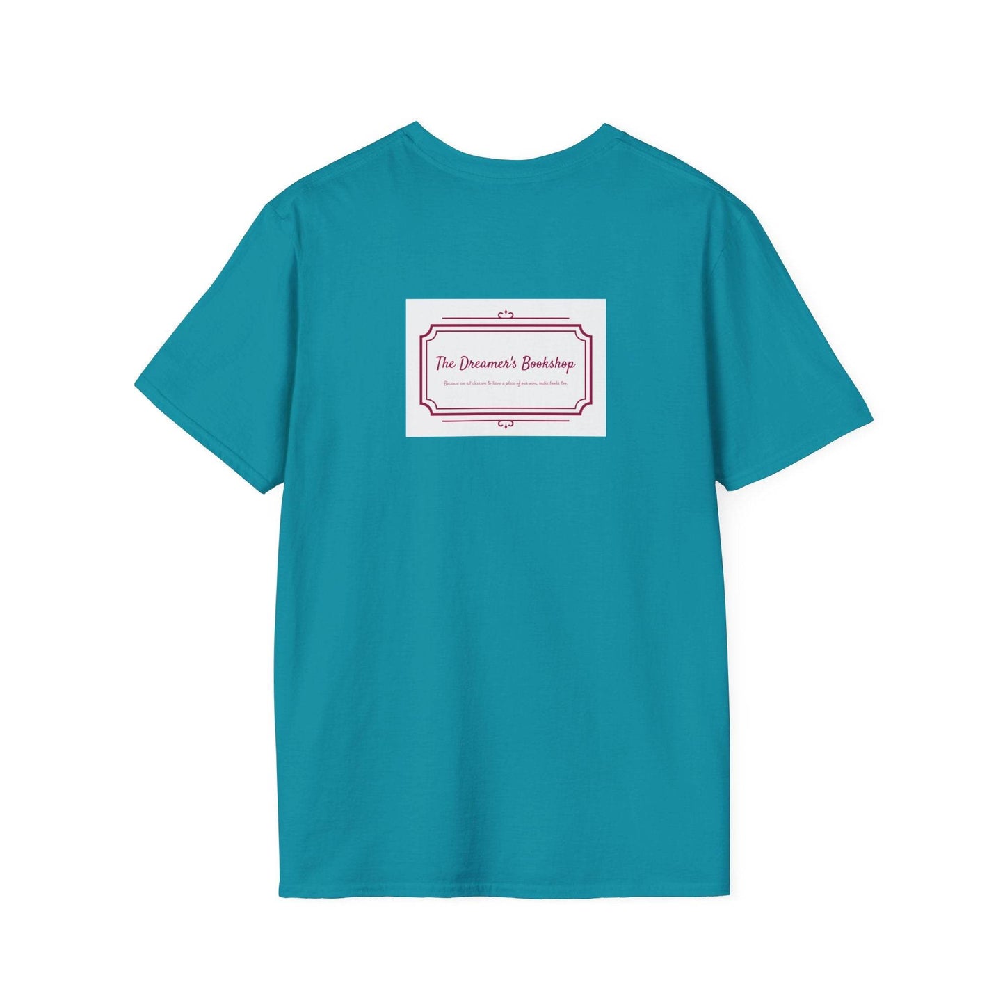Unisex Softstyle T-Shirt - 'In our bookshop' - The Dreamer's Bookshop.