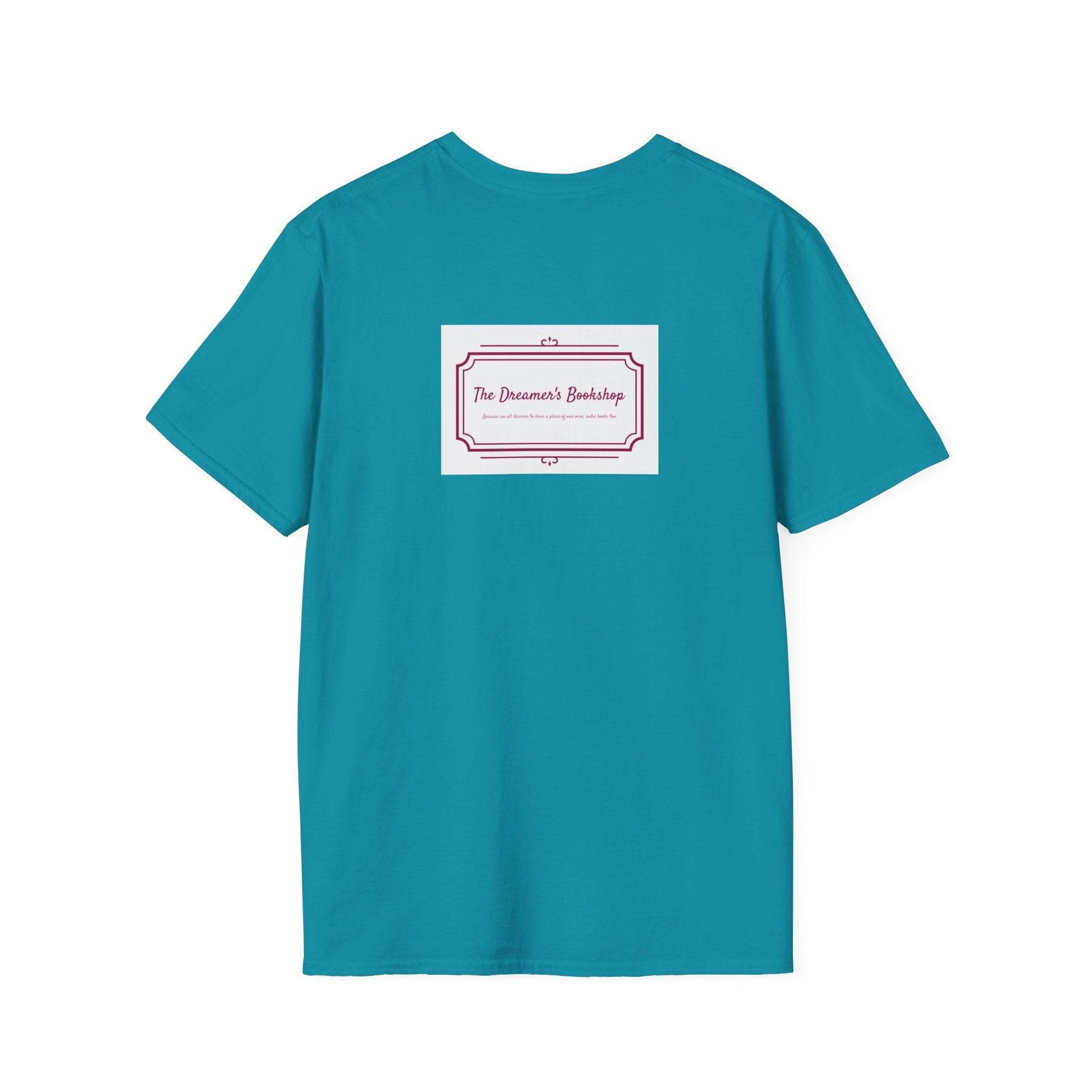 Unisex Softstyle T-Shirt - 'In our bookshop' - The Dreamer's Bookshop.