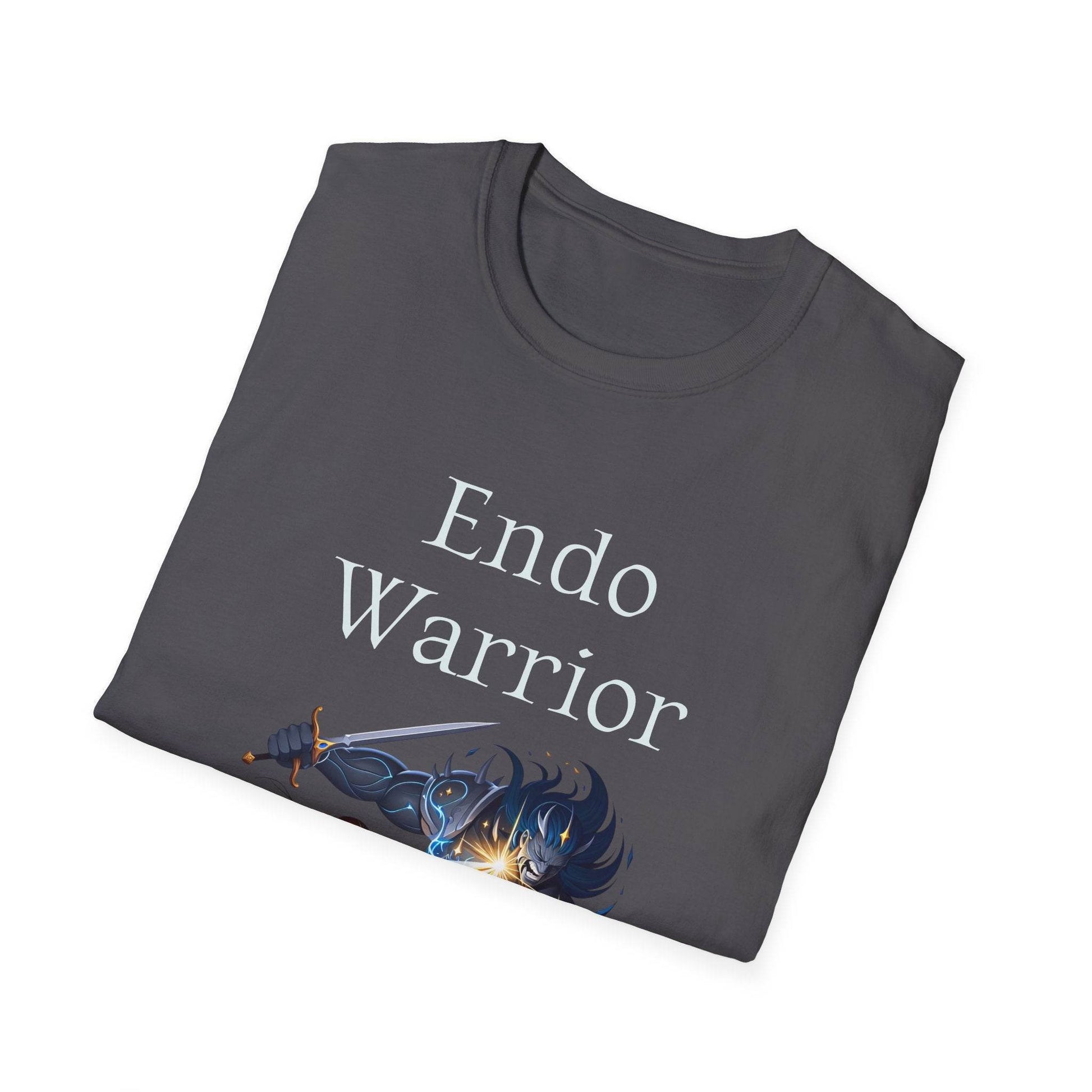 Endometriosis Warrior Unisex Softstyle T-Shirt - Empowering Battle for Women's Health - The Dreamer's Bookshop.