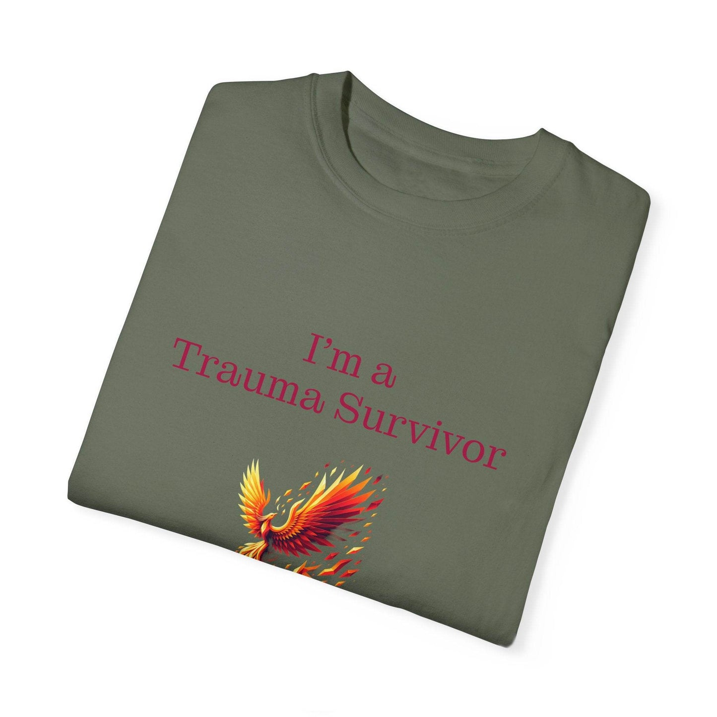 Trauma Survivor Unisex T-Shirt - Empowering Tee for Healthcare Awareness - The Dreamer's Bookshop.
