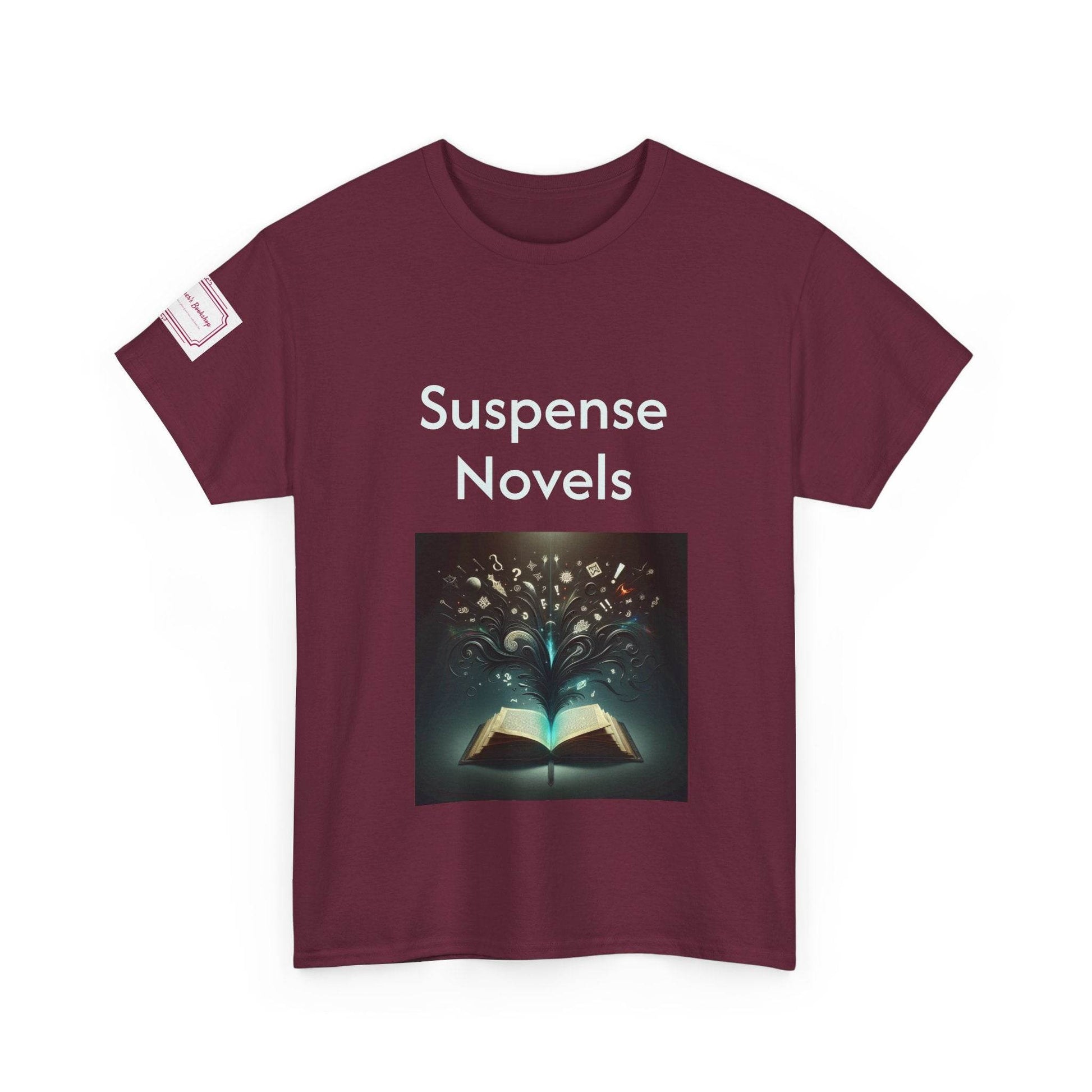 Fiction - Graphic Unisex Heavy Cotton Tee - Suspense Novels - The Dreamer's Bookshop.