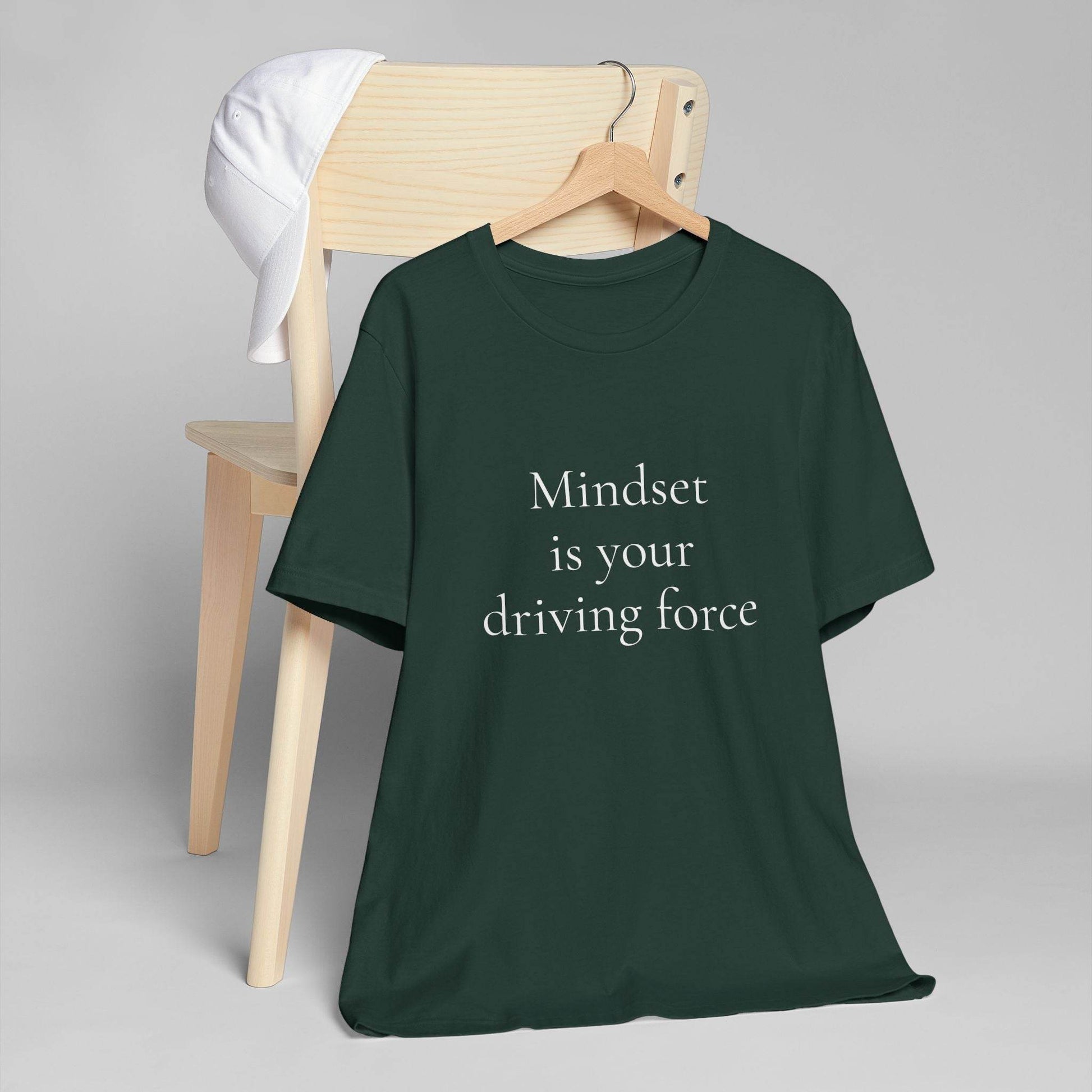 Inspirational Unisex Jersey T-Shirt - Mindset Vibe - The Dreamer's Bookshop.