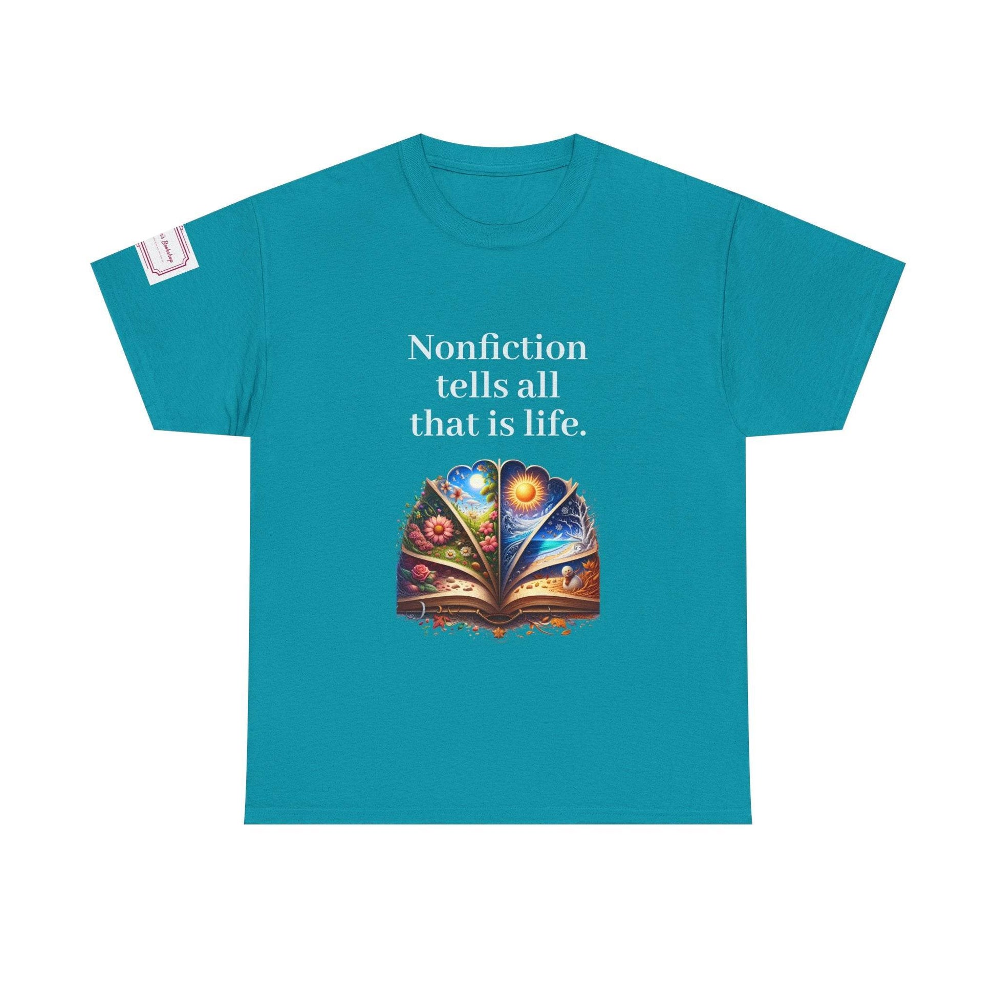 All that is Life - Graphic Unisex Heavy Cotton Tee - Nonfiction Books - The Dreamer's Bookshop.