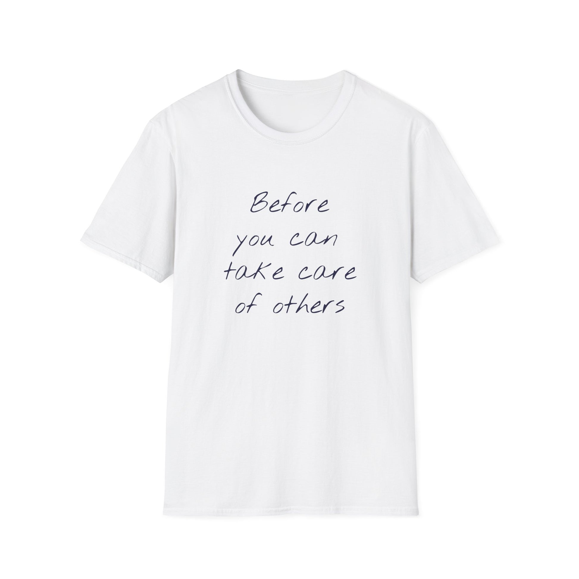 Unisex -Inspired T-Shirt - "Take Care" - Inspirational - The Dreamer's Bookshop.