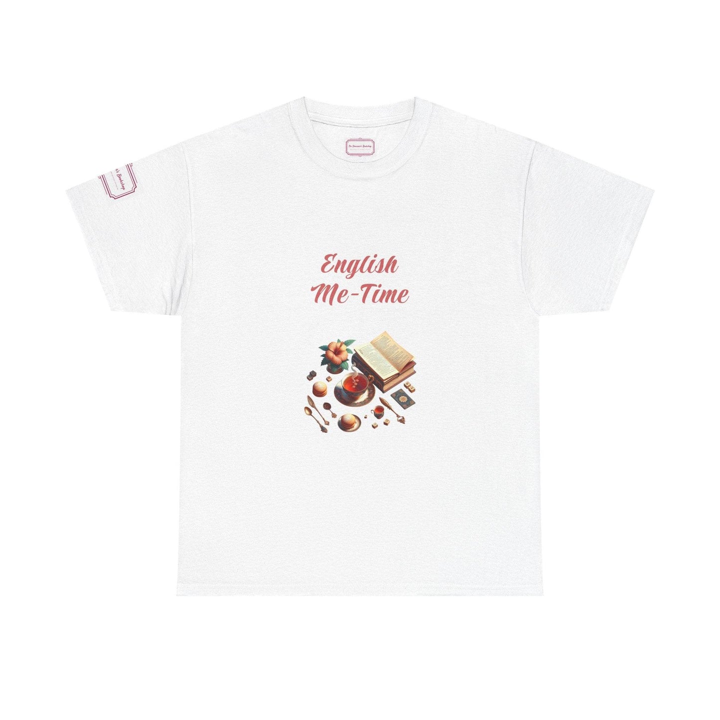 Me-Time - Unisex Heavy Cotton Tee - Perfect for Book Lovers - The Dreamer's Bookshop.