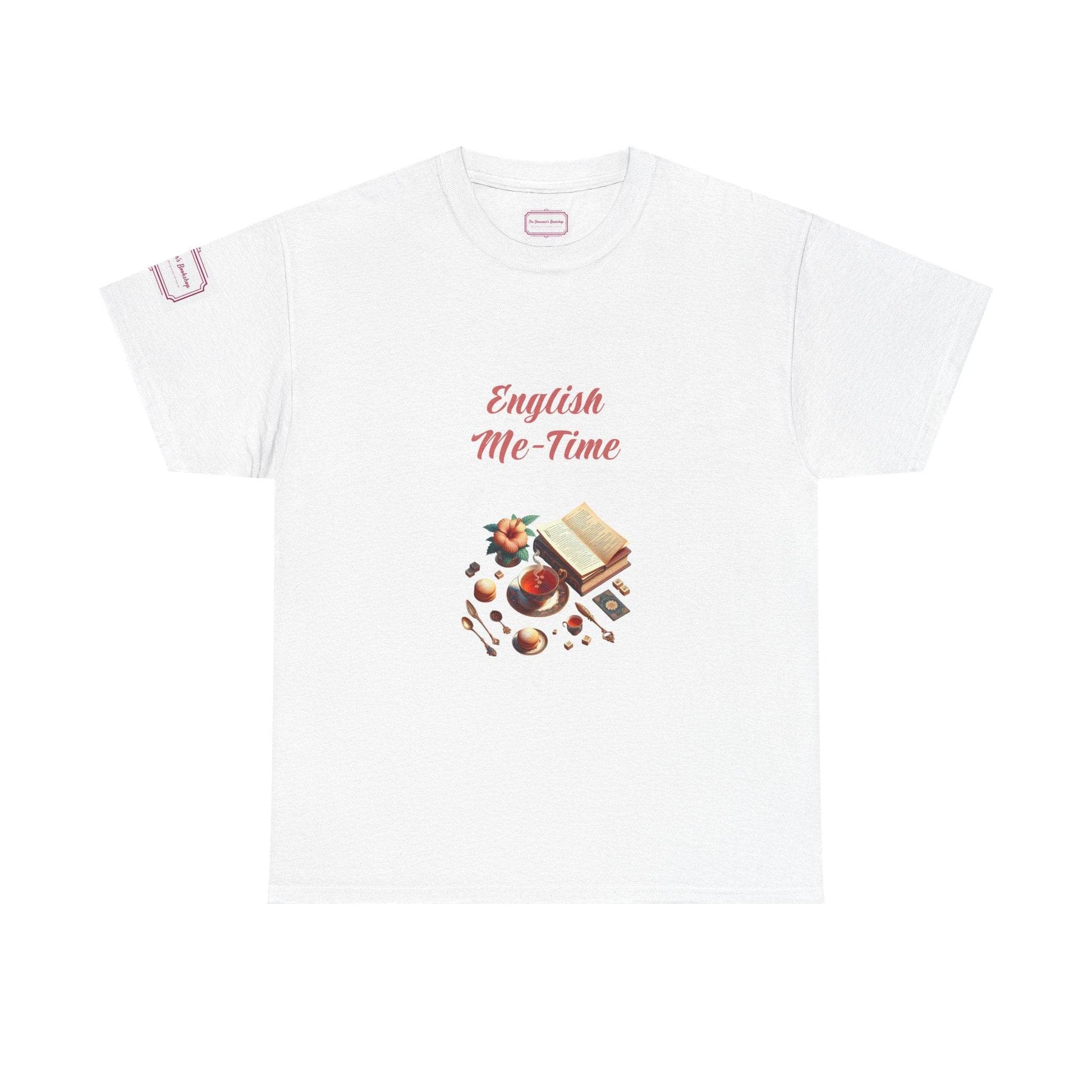 Me-Time - Unisex Heavy Cotton Tee - Perfect for Book Lovers - The Dreamer's Bookshop.